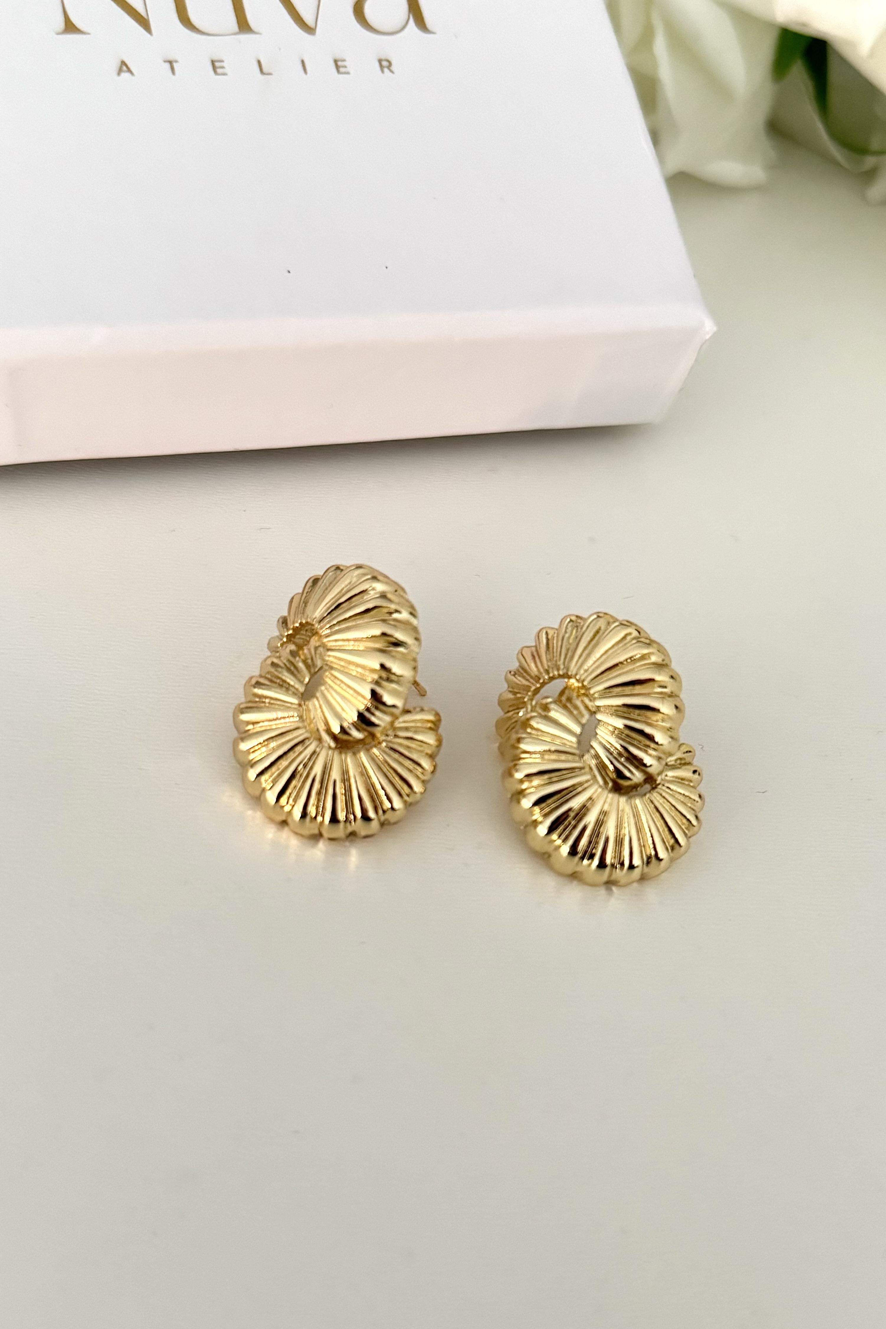 Dazzle Gold Küpe