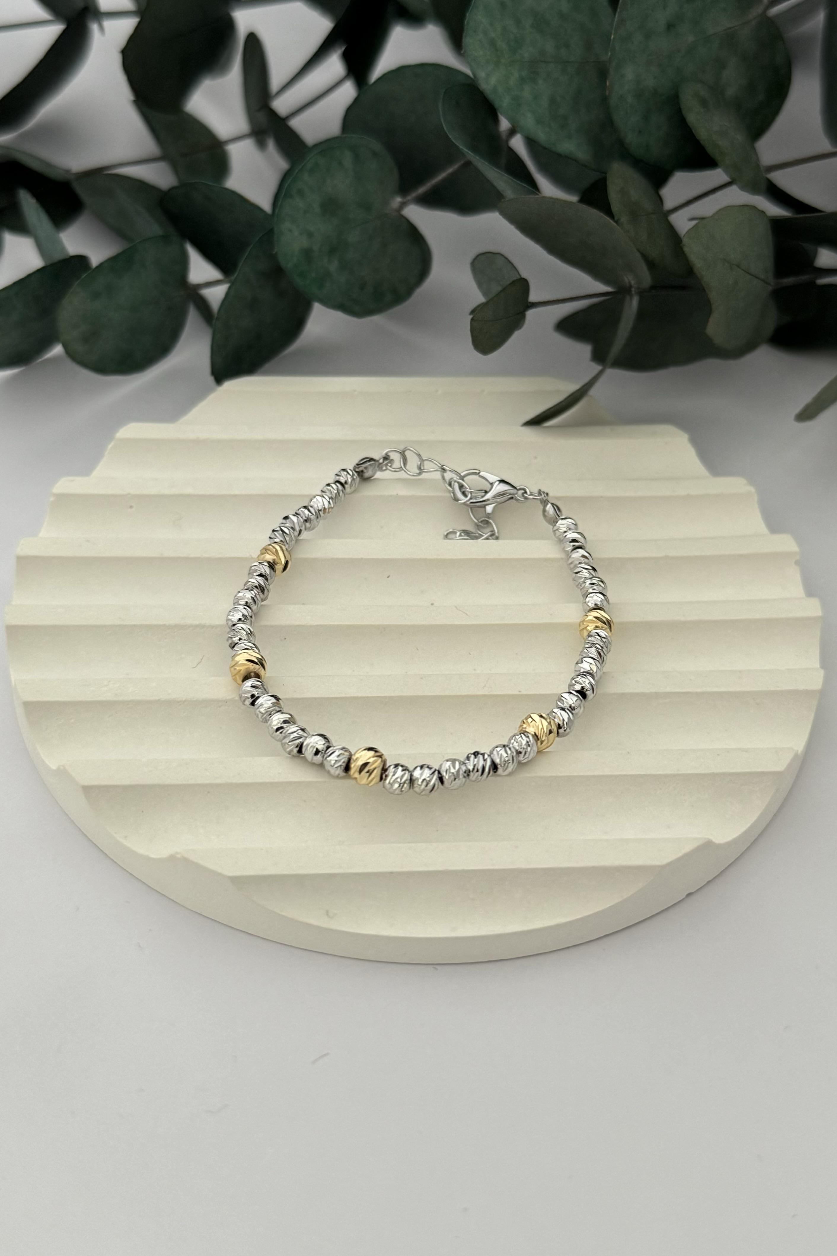 Dorika Silver & Gold Bileklik