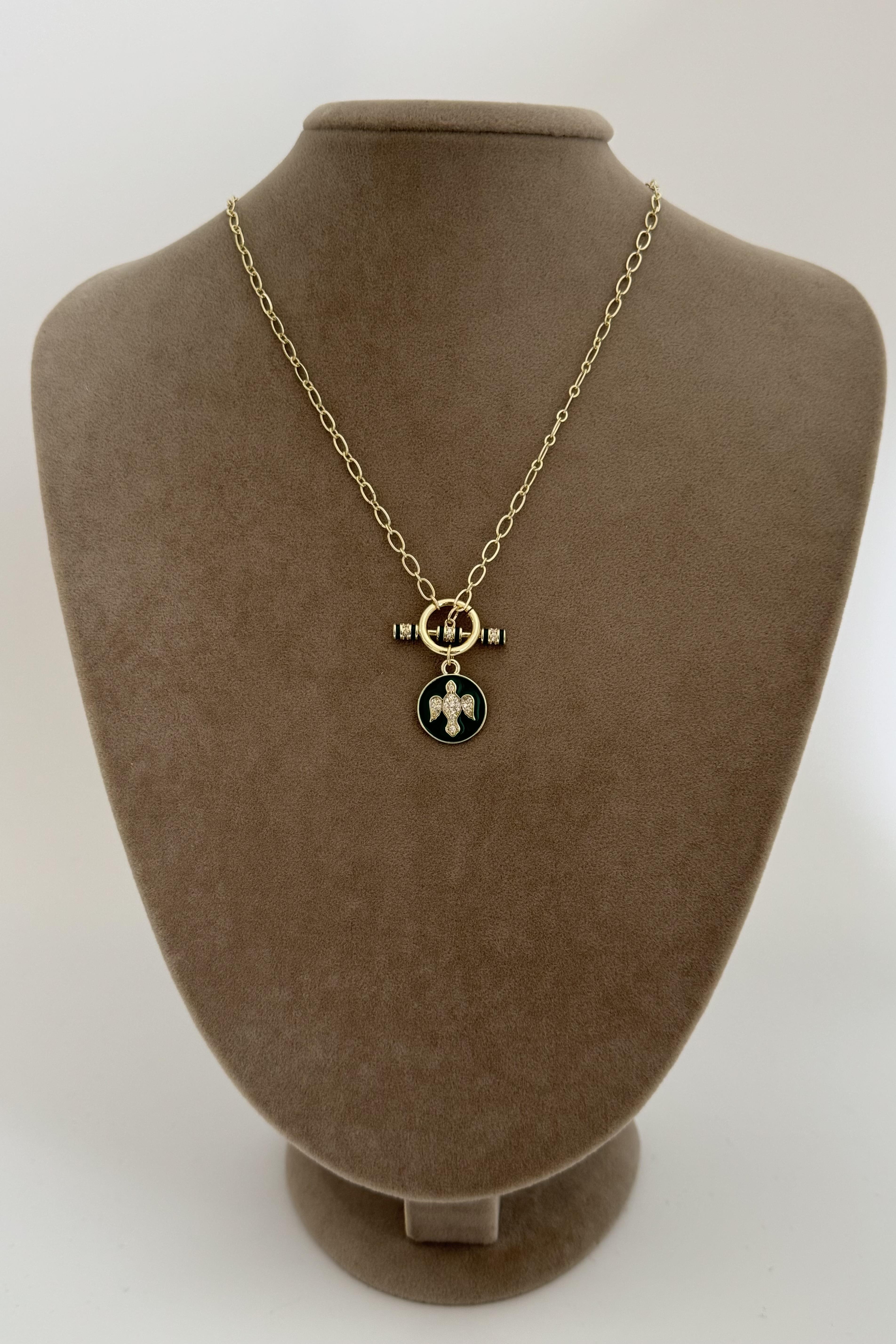 Emerald Charm Kolye