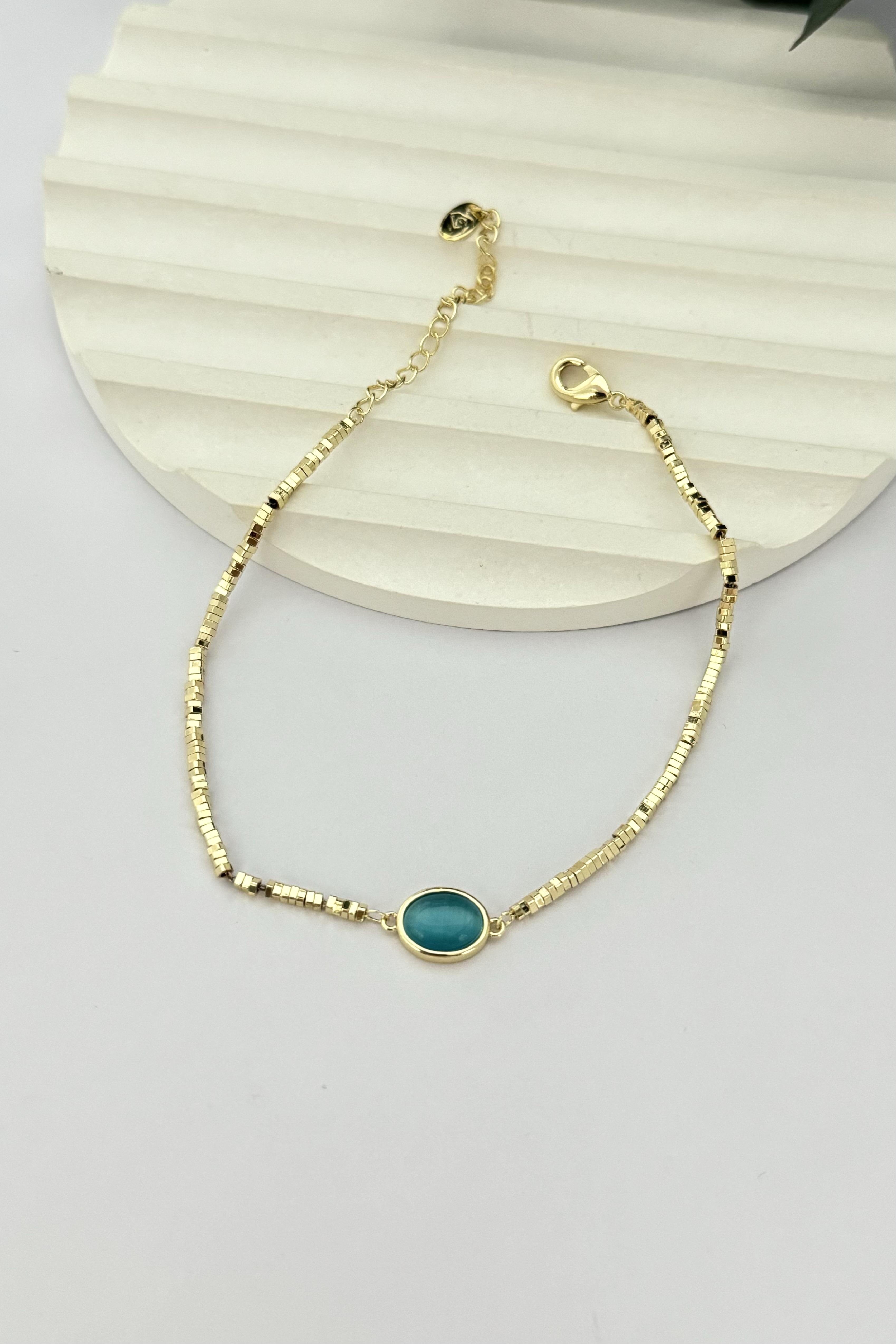 Femme Blue Stone Bileklik