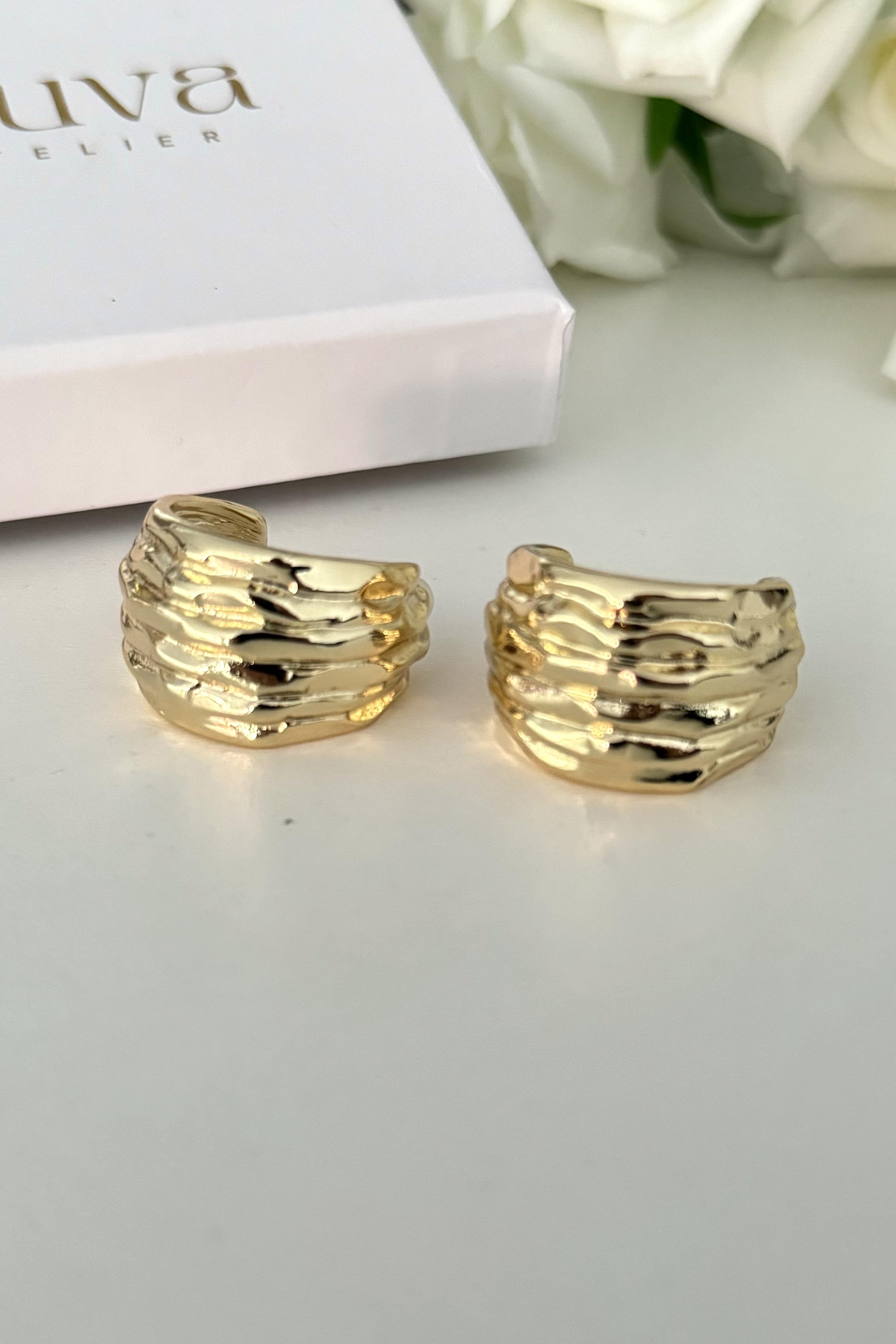 Flick Gold Küpe