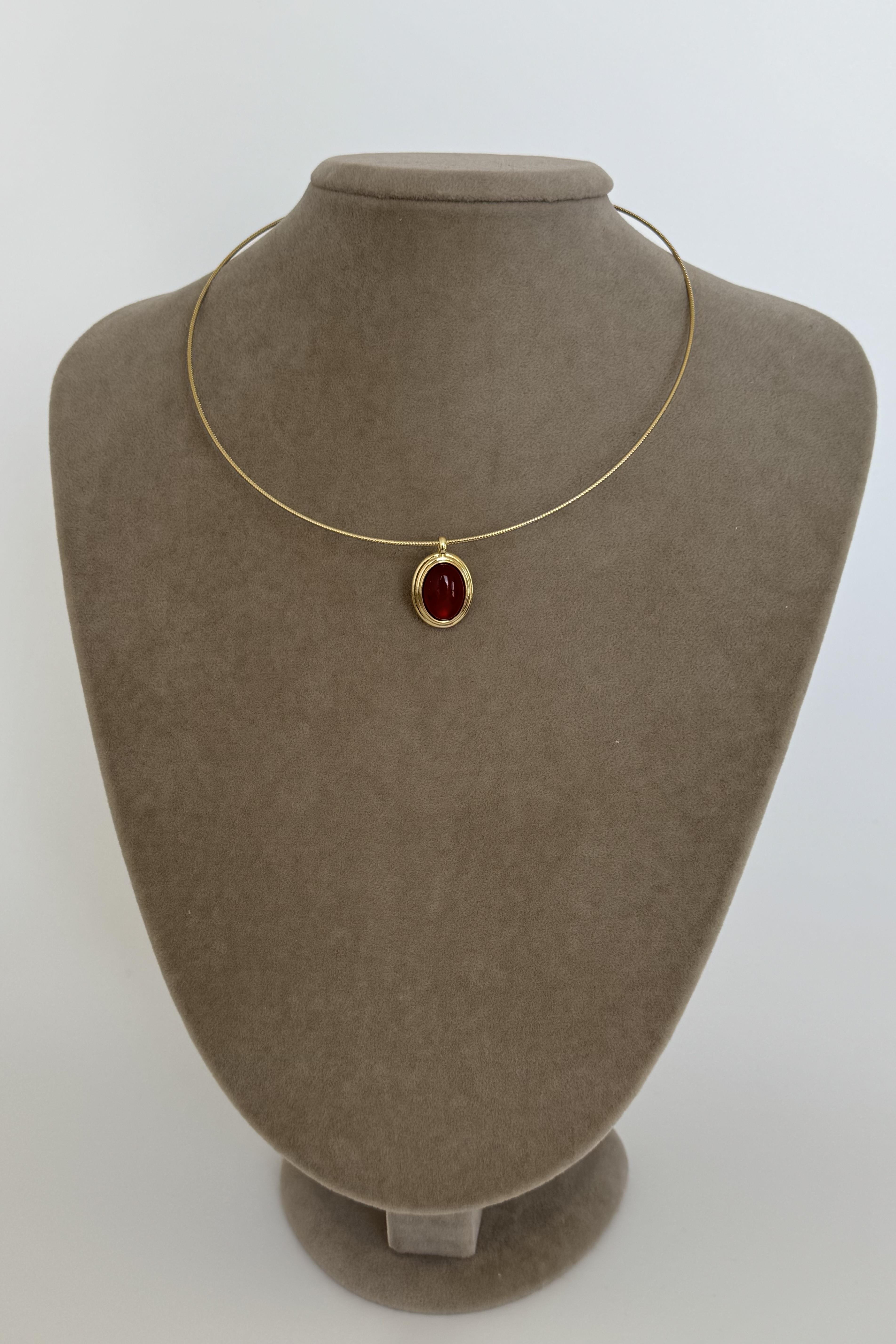 FOLD Bordo Kolye