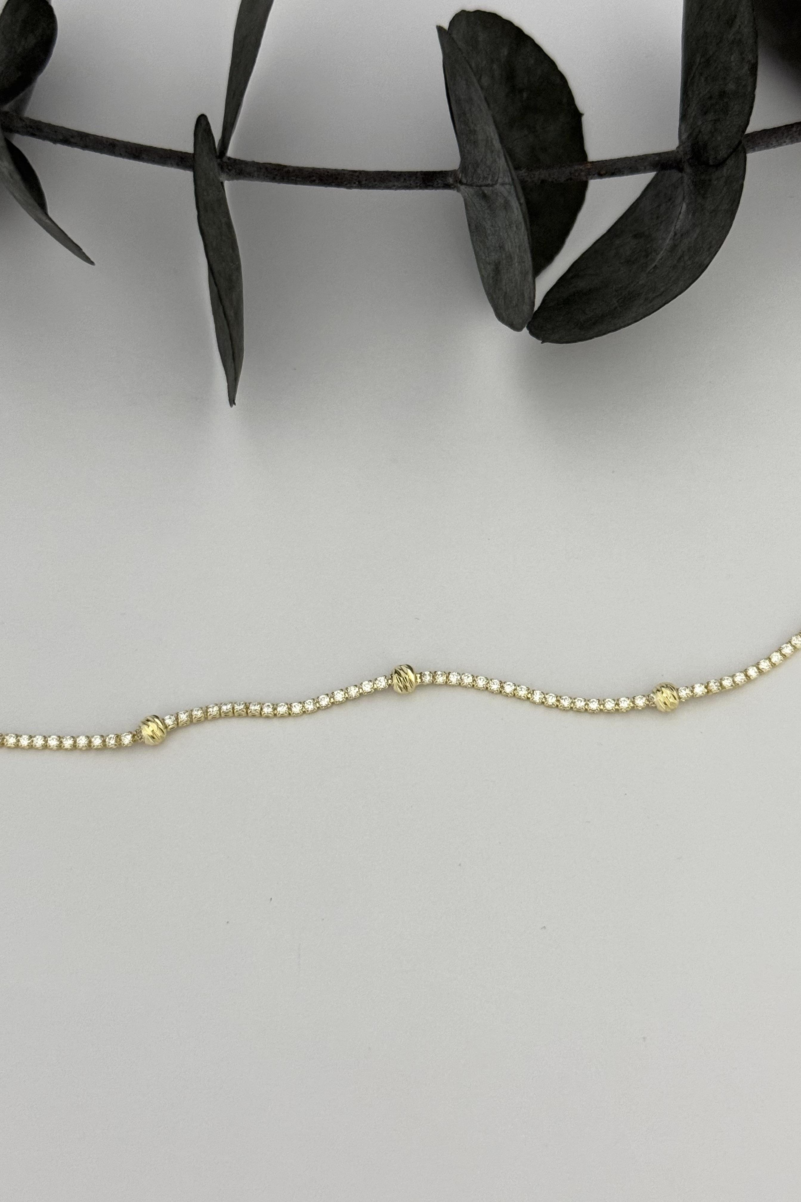 Glamour Point Gold Bileklik