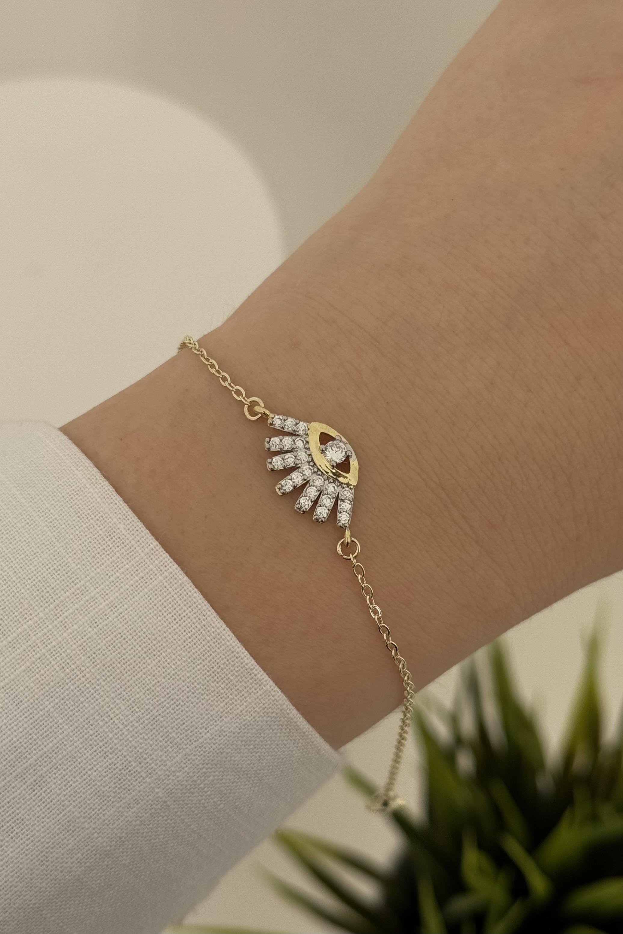 Göz Motifli Bileklik