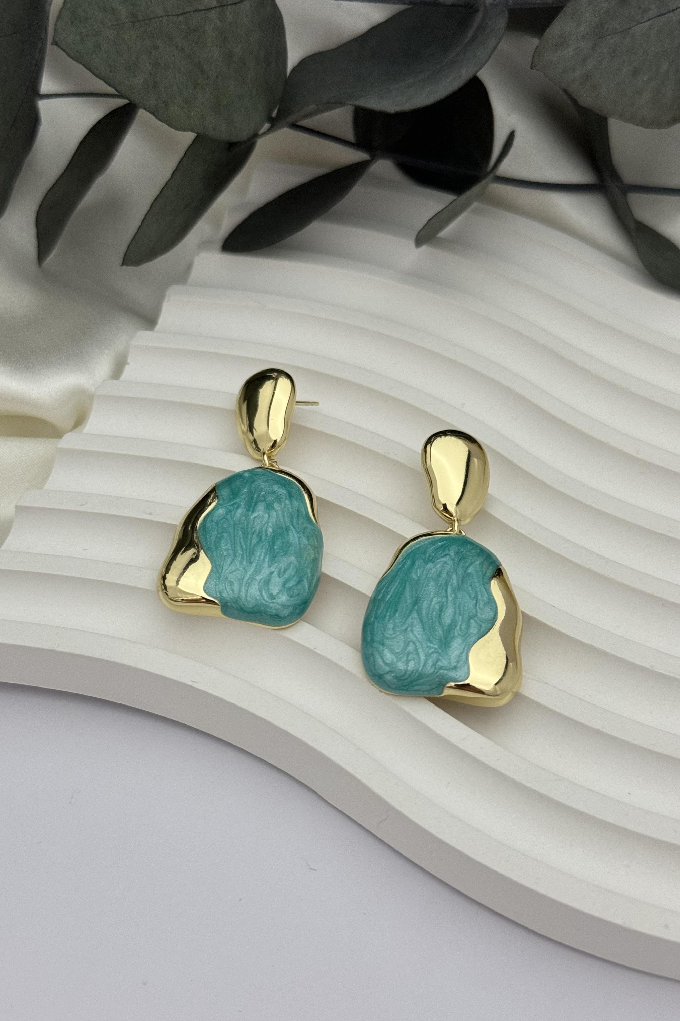 Green Gold Küpe