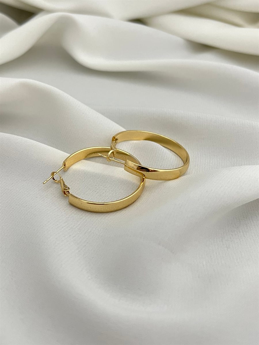 Halka Gold Küpe