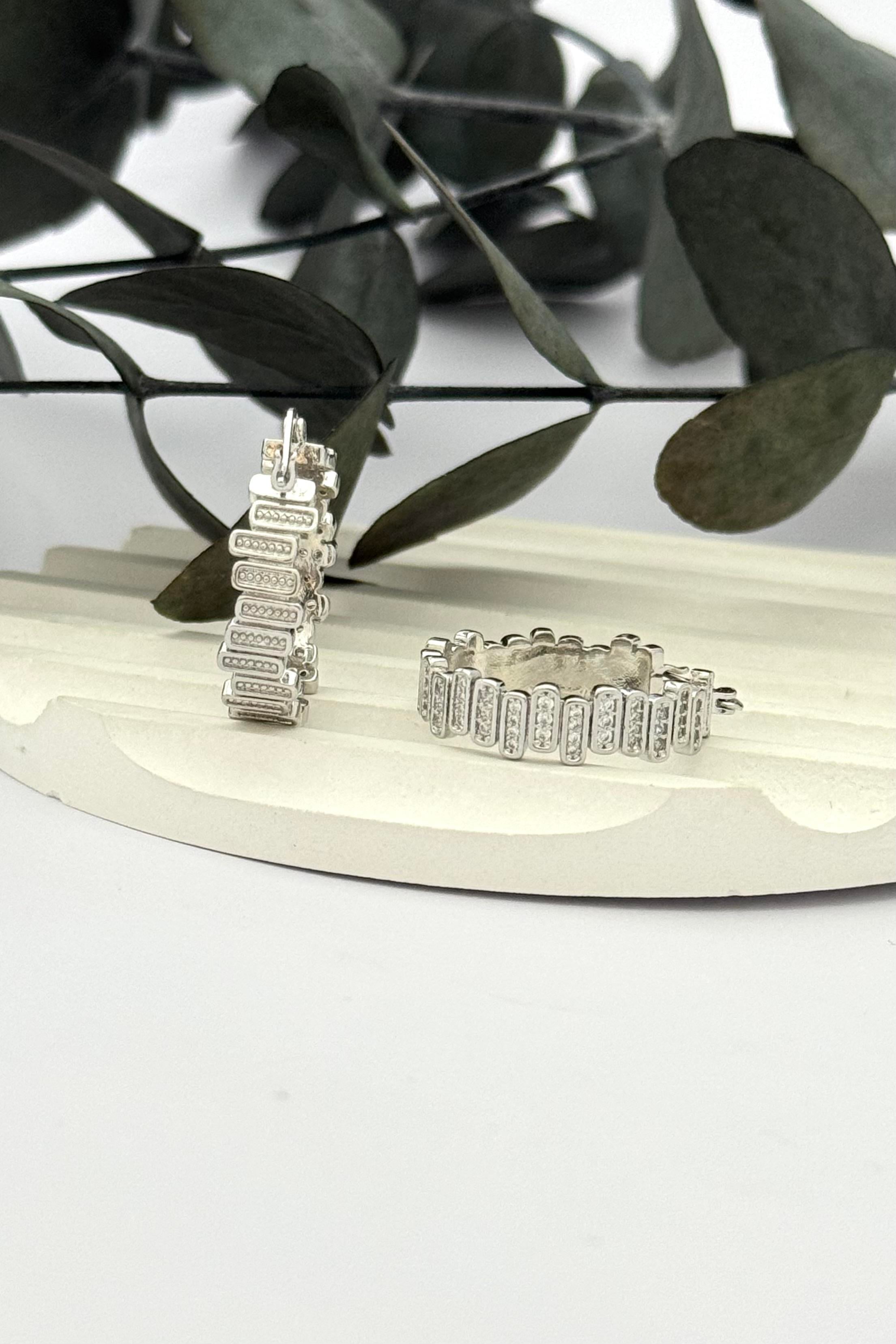 Halka Silver Küpe