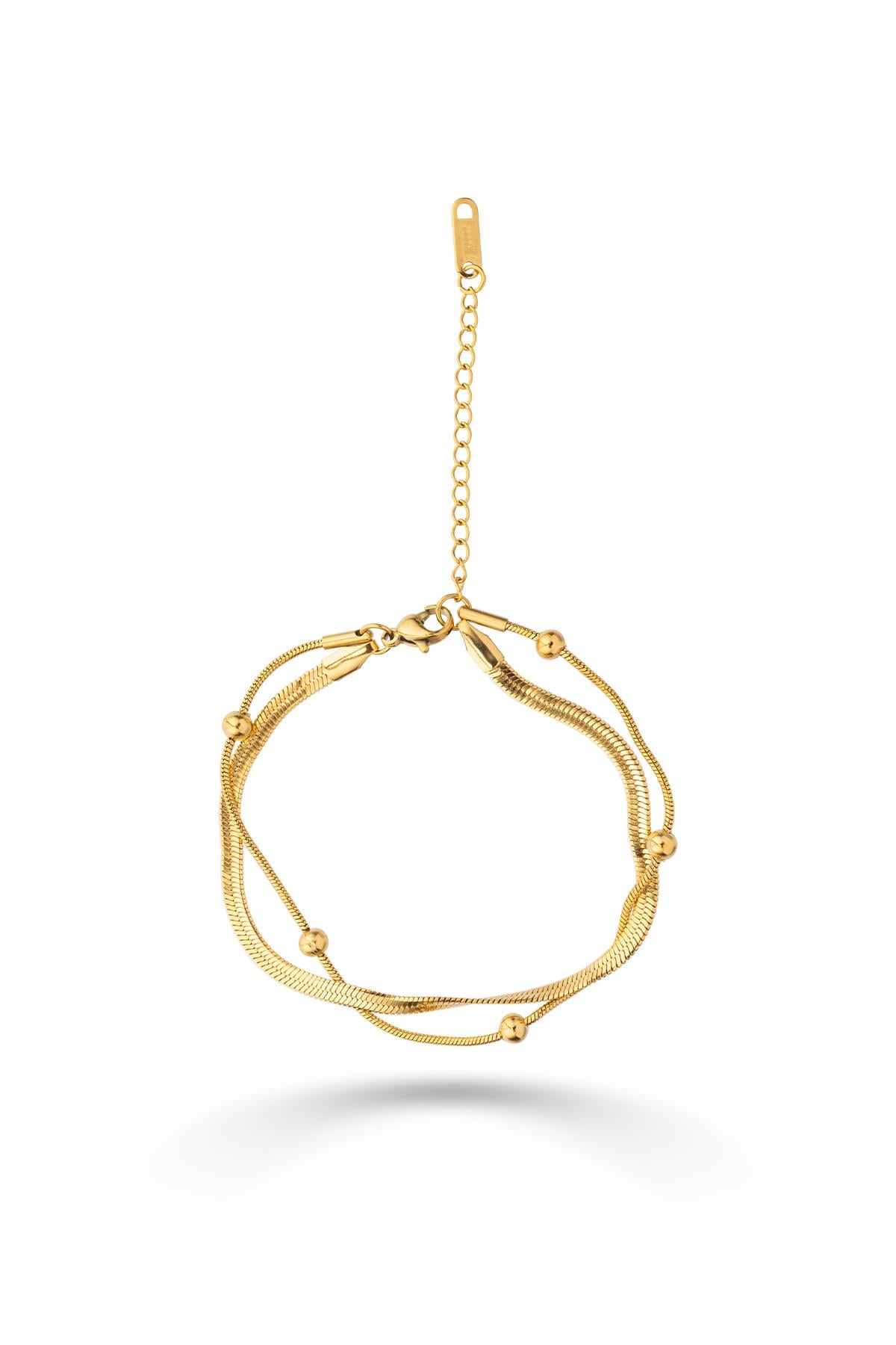 İtalyan Ve Dorika Gold Halhal