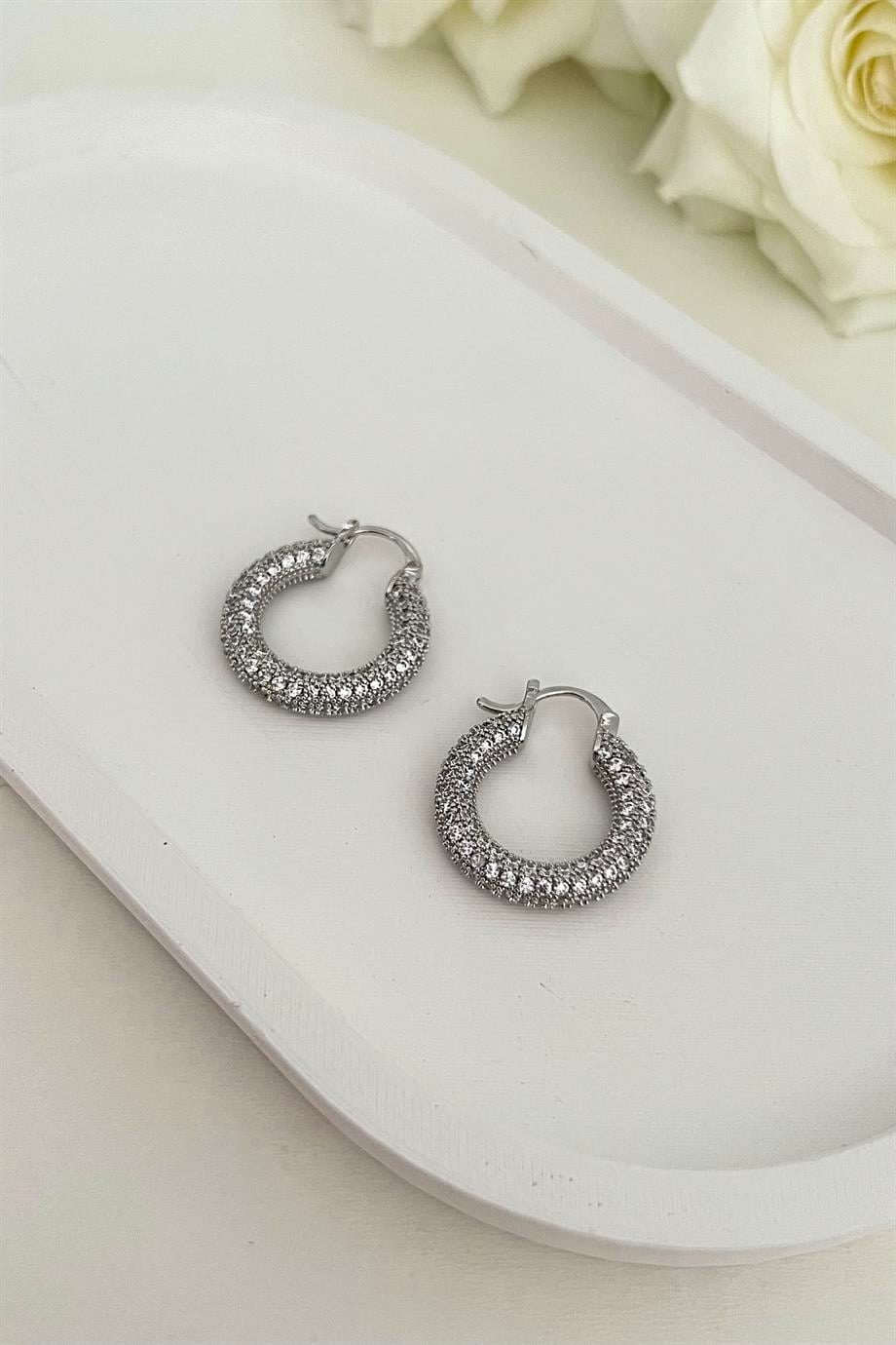 Luna Silver Küpe