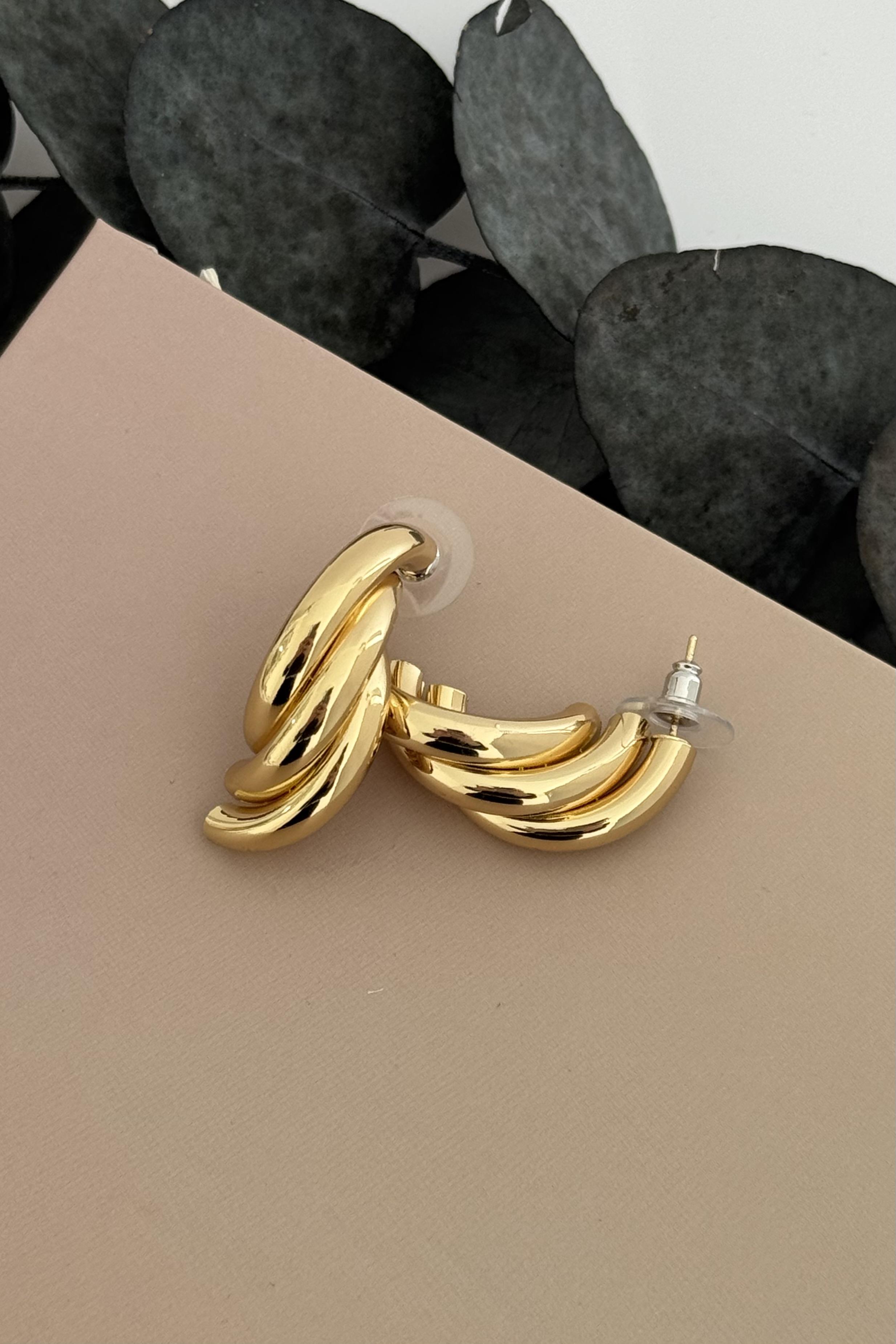 Lunex Gold Küpe