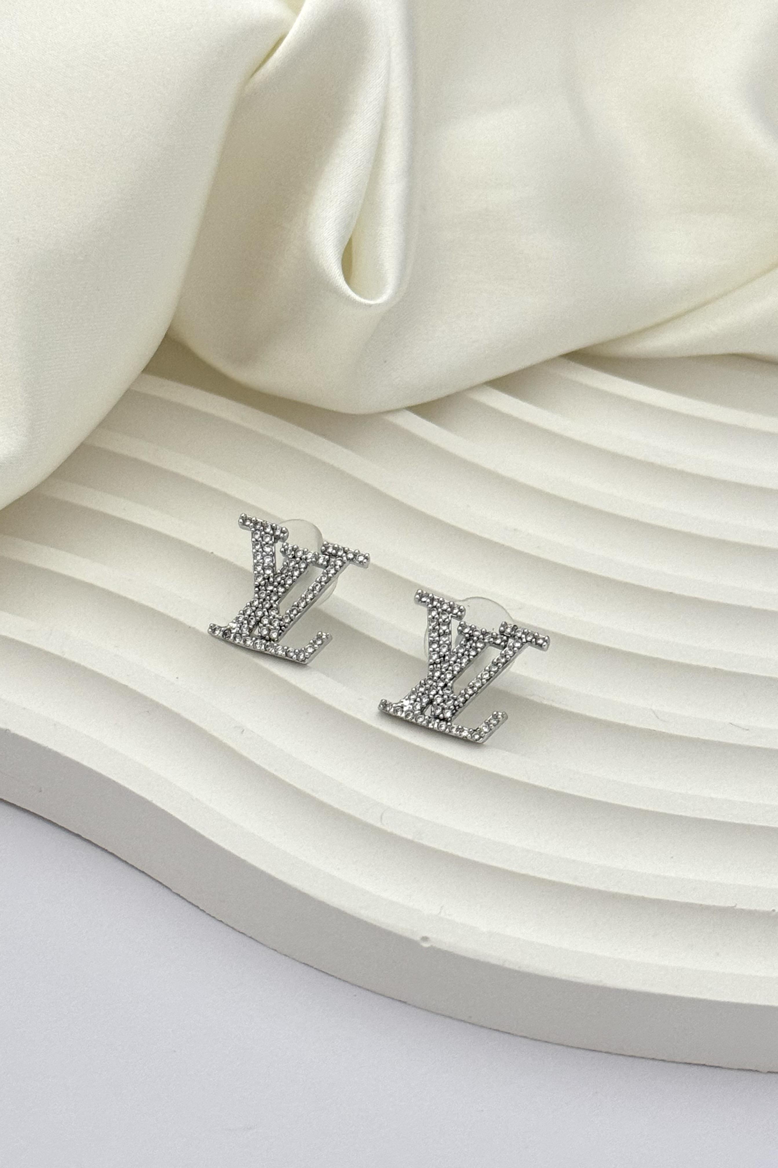 LV Silver Küpe