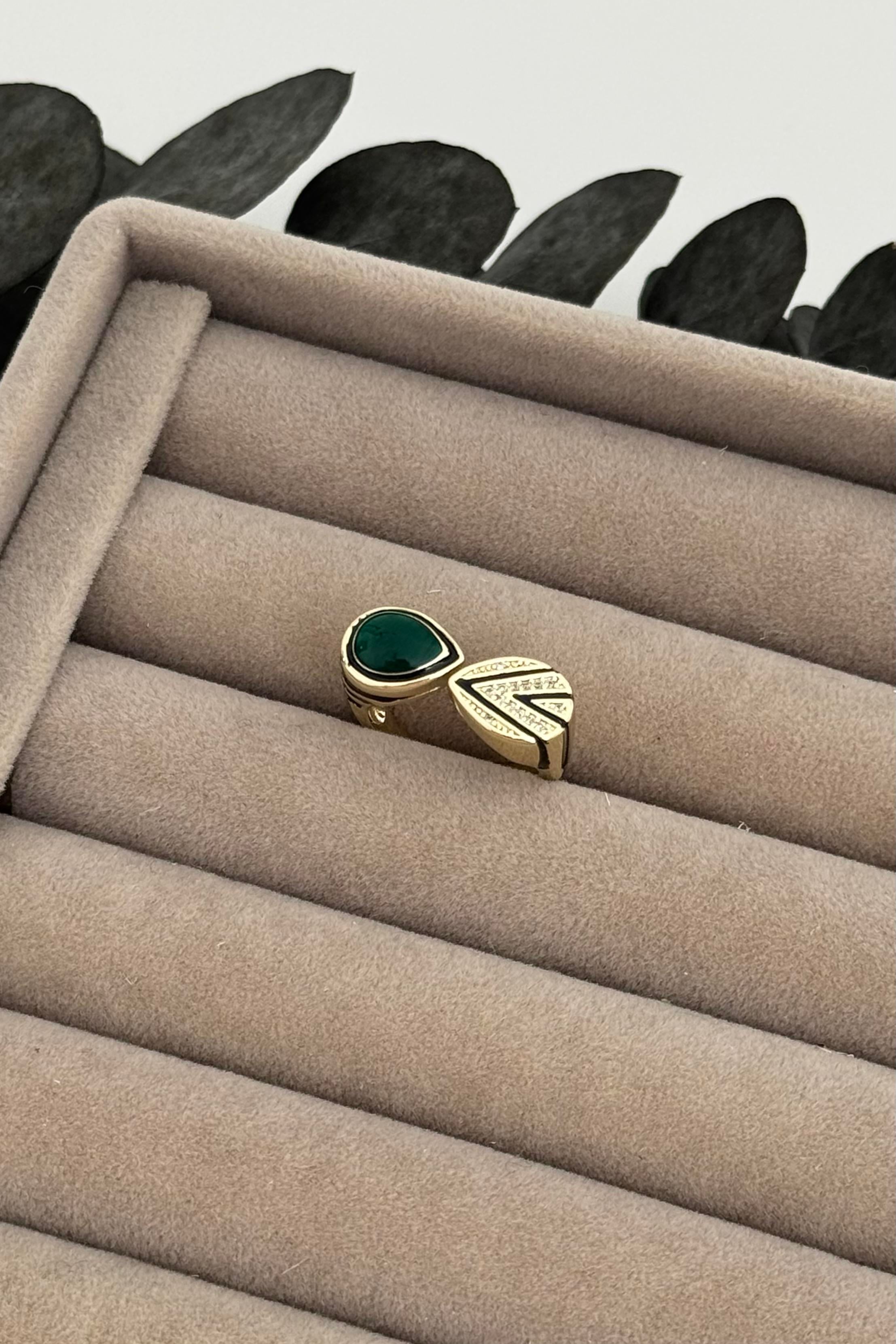 Malachite Muse Yüzük