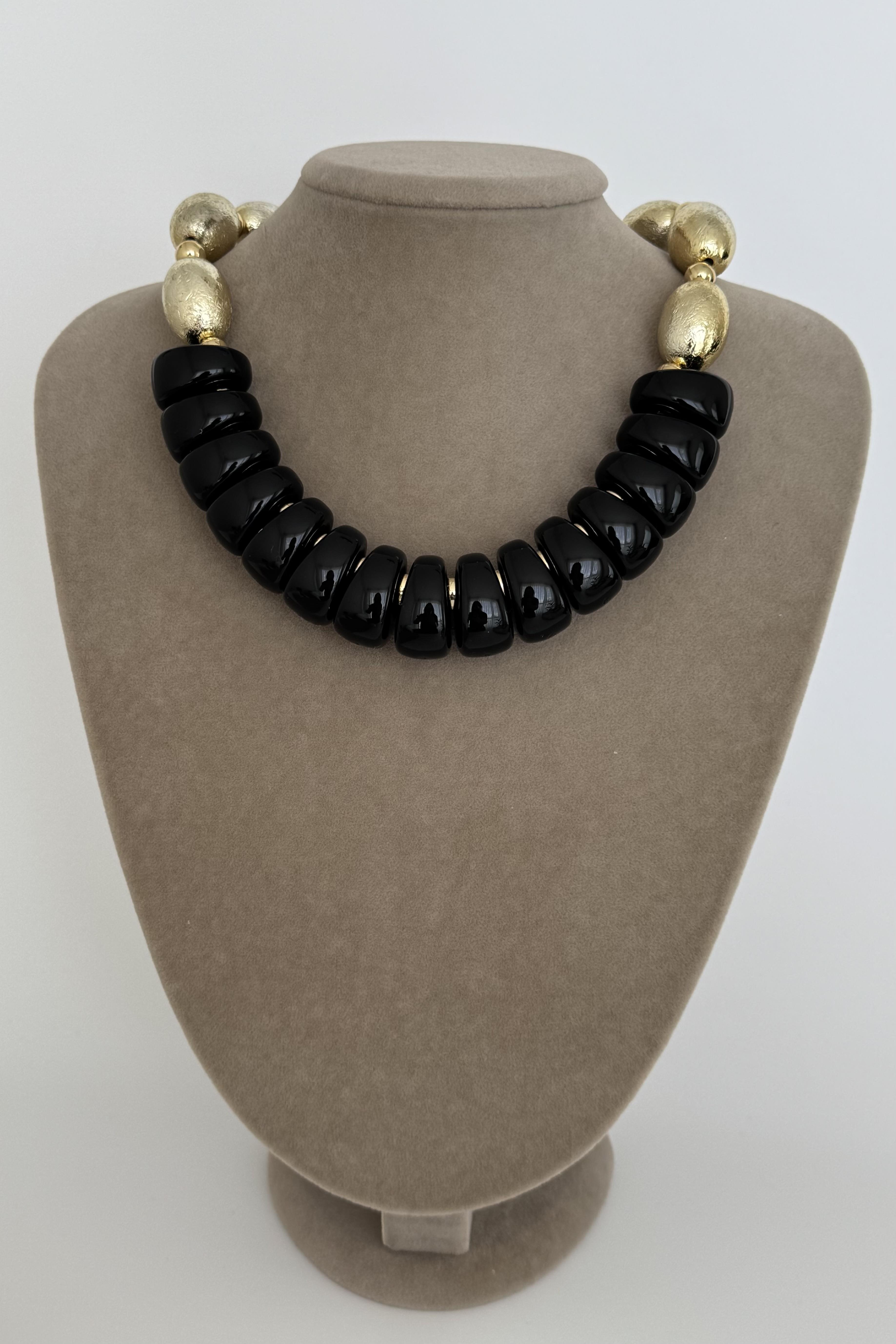 Myran Black Kolye