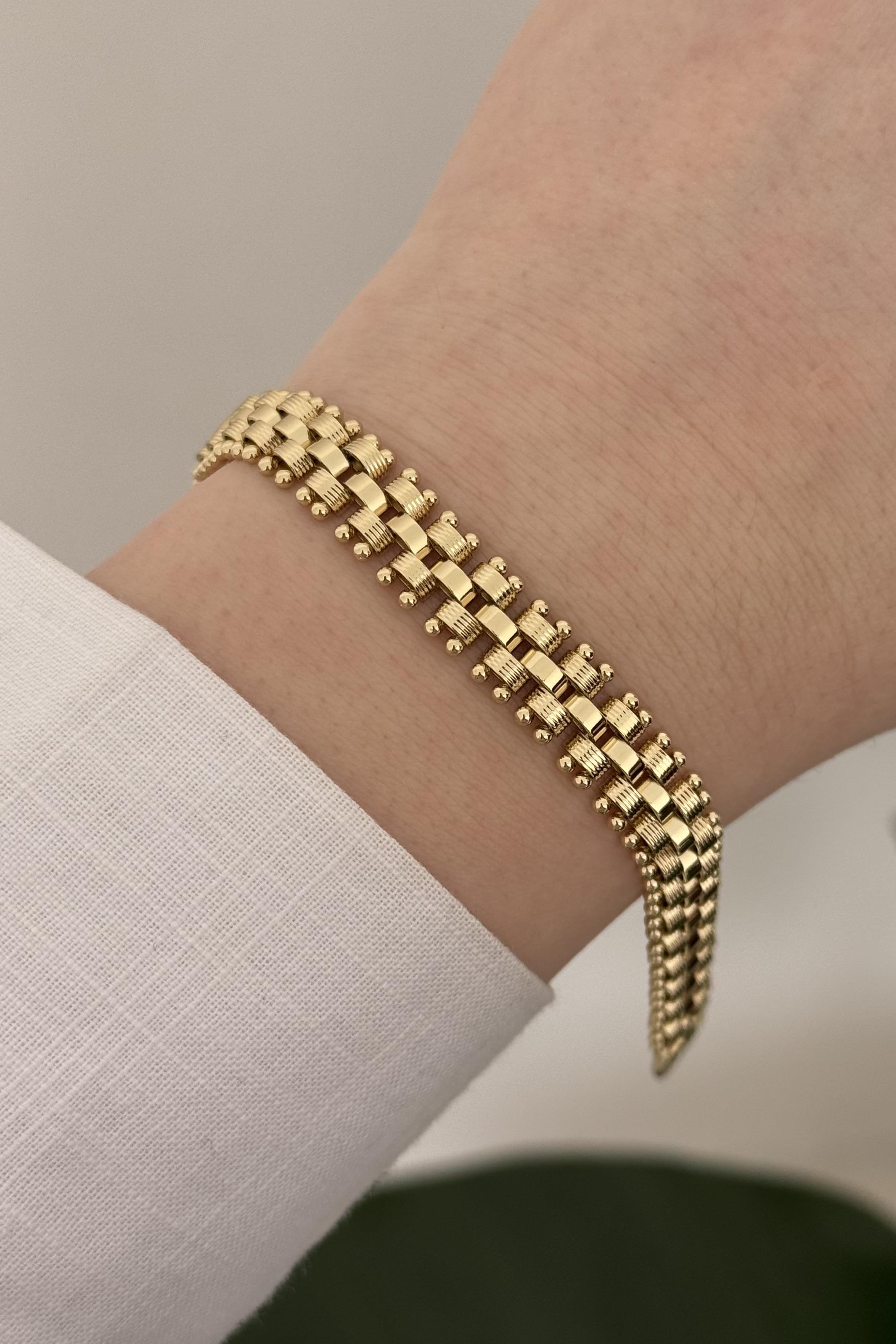 Orvexa Vip Seri Gold Bileklik