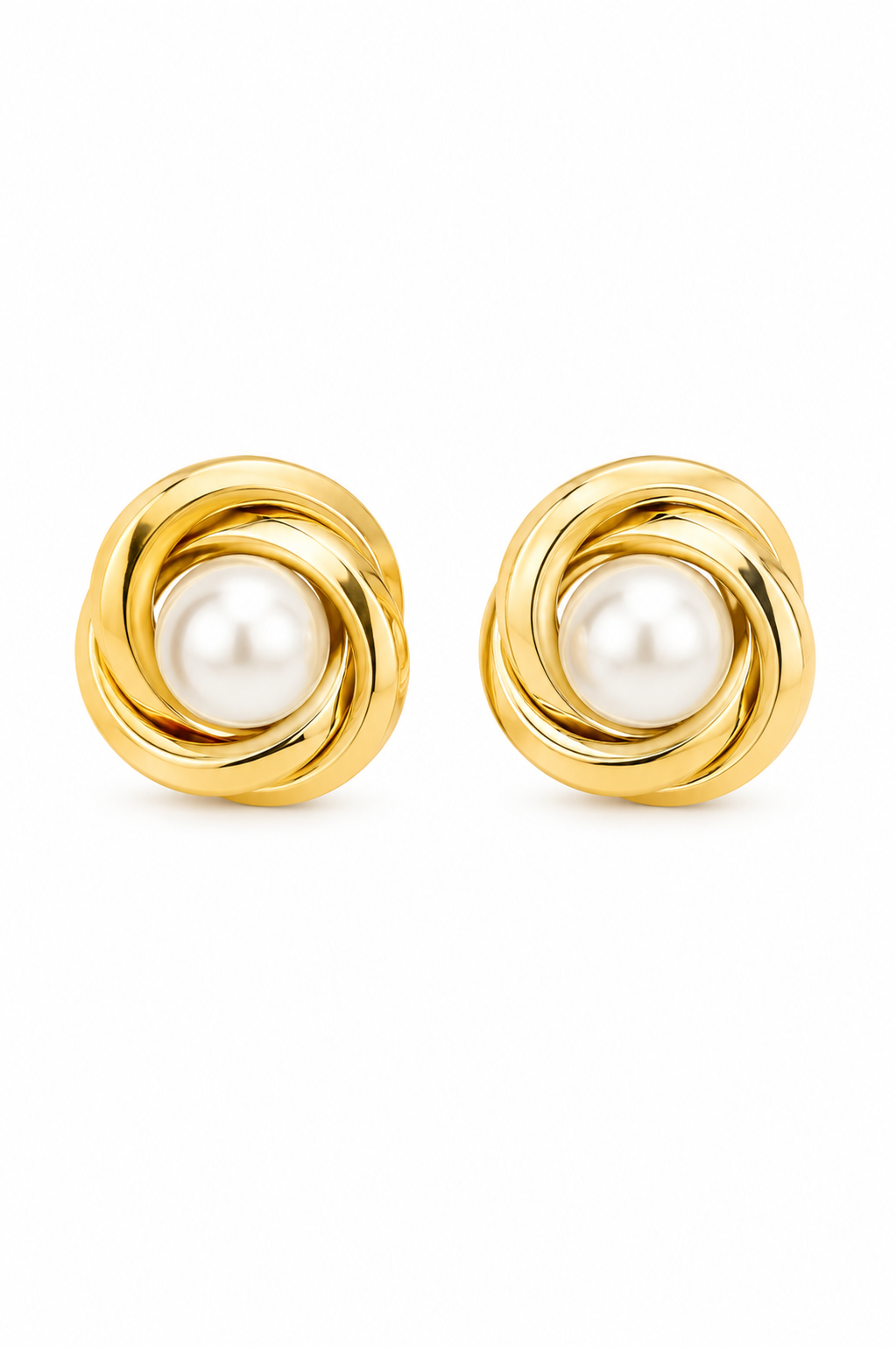 Pearle Gold Küpe