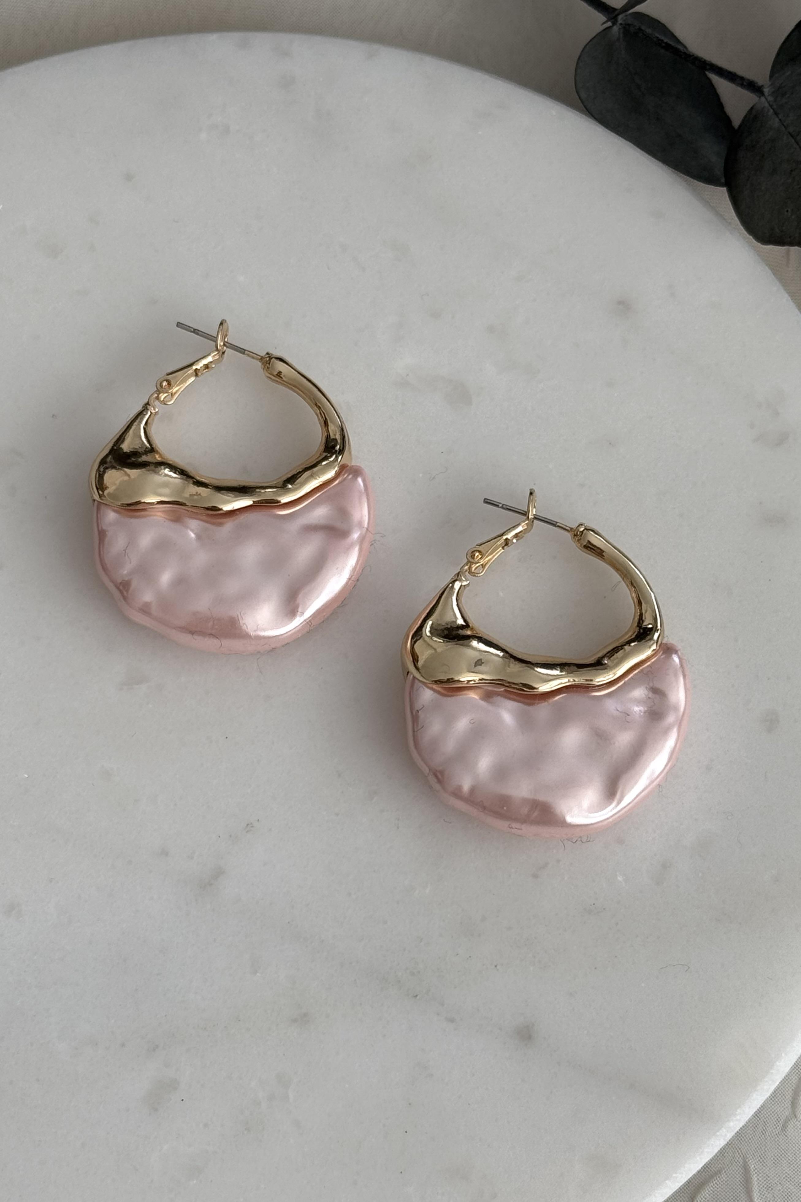 Pink Küpe