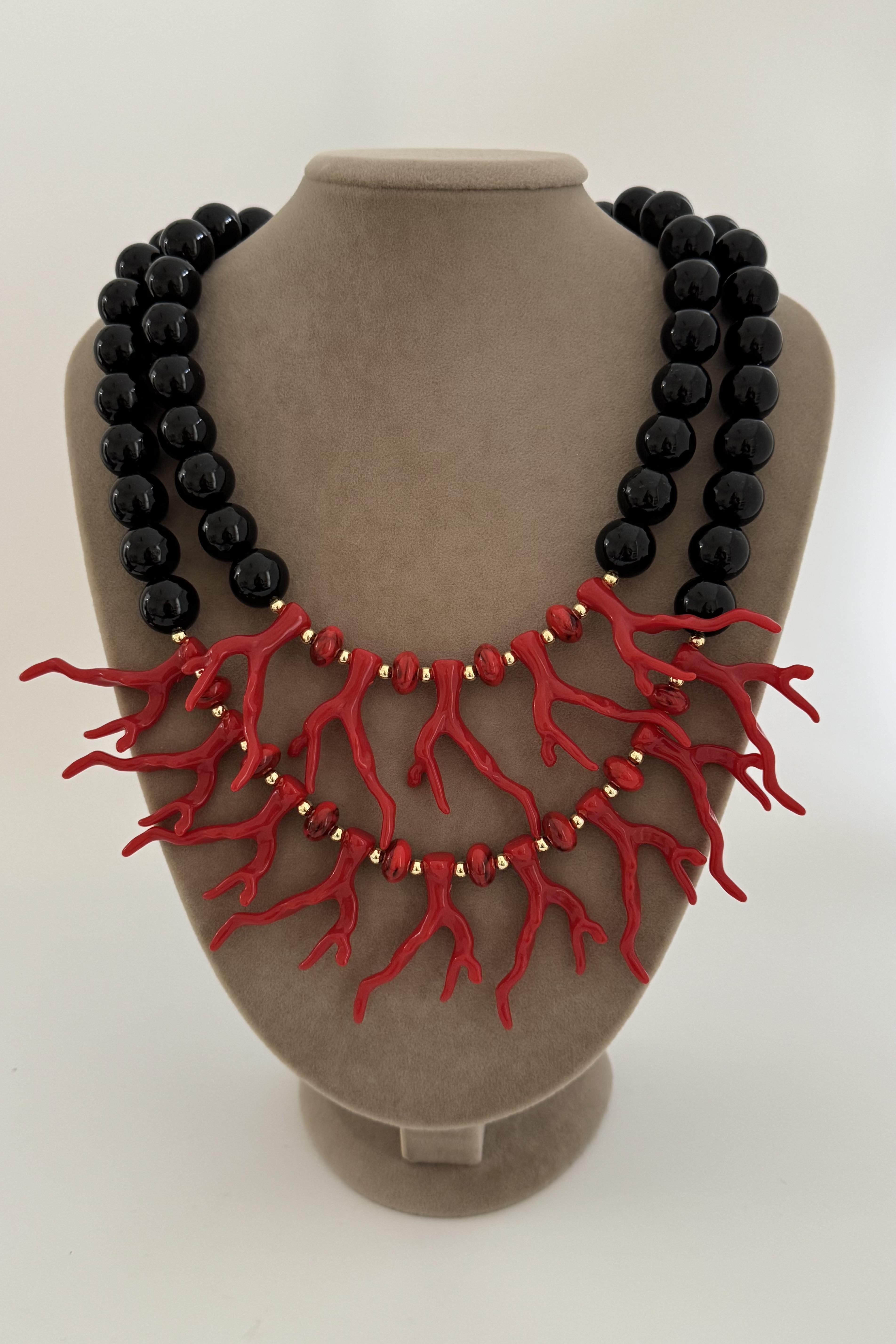 Red Coral Kolye