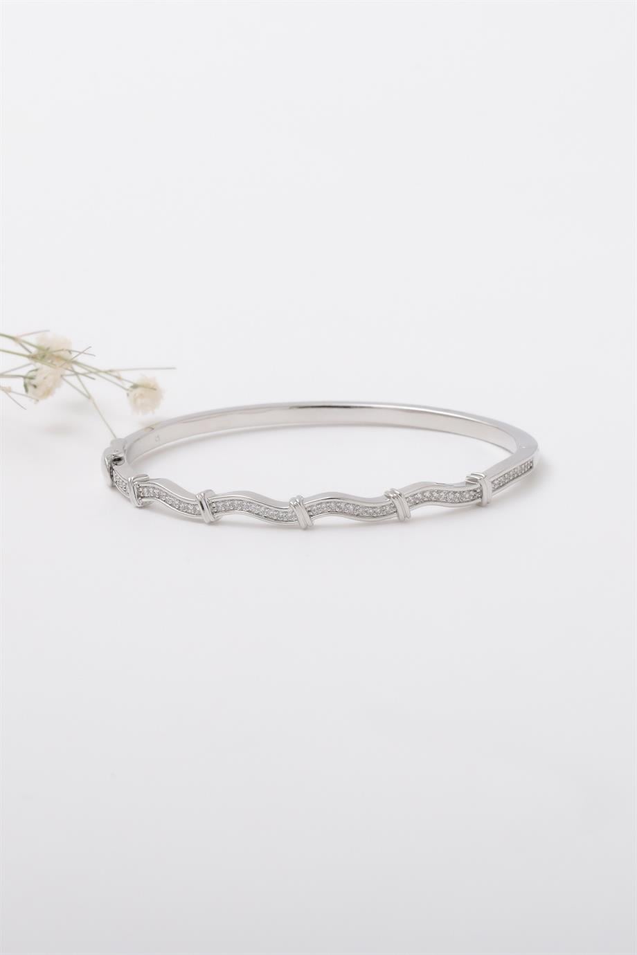 Silver Kelepçe Bileklik