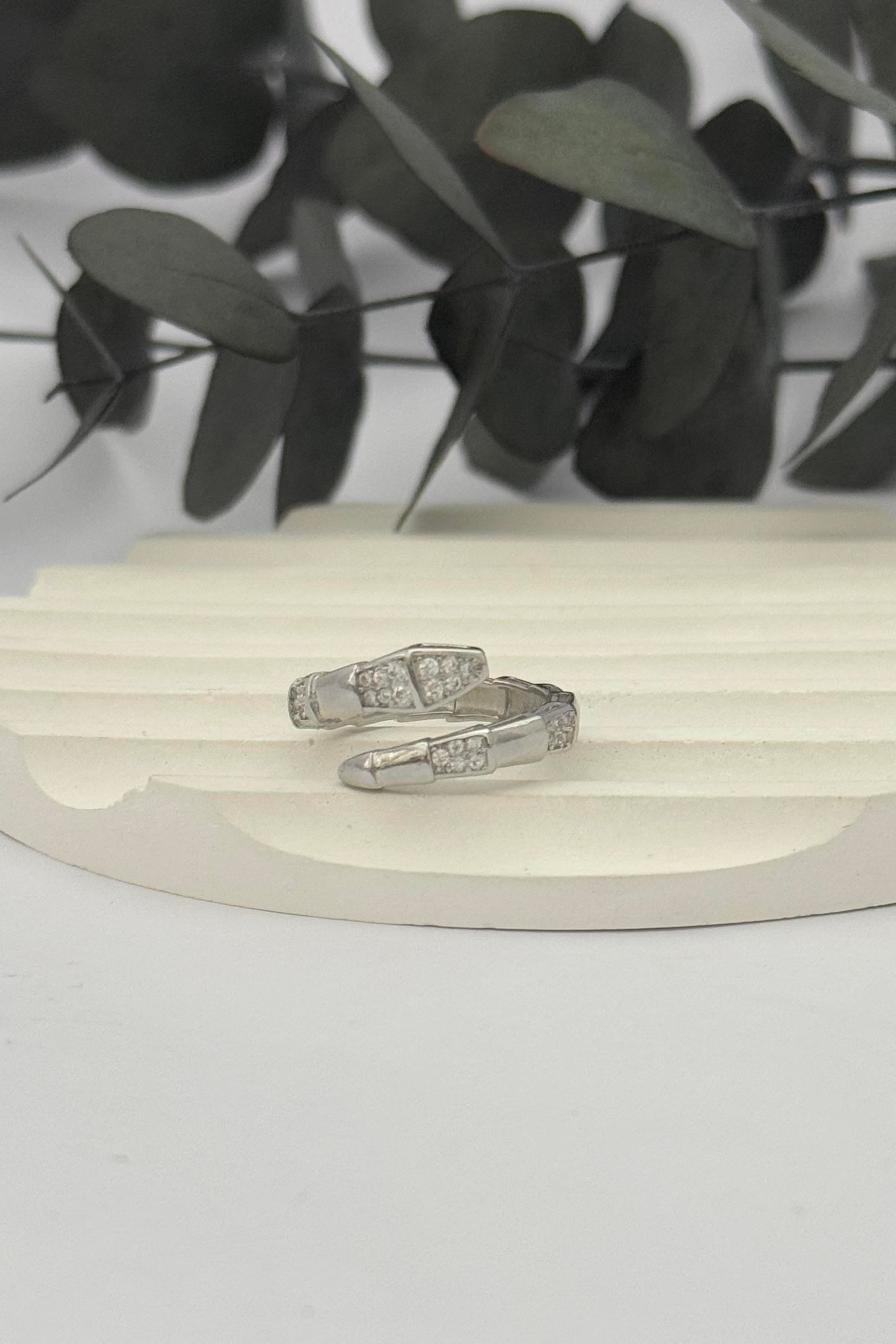 Snake Stone Silver Yüzük