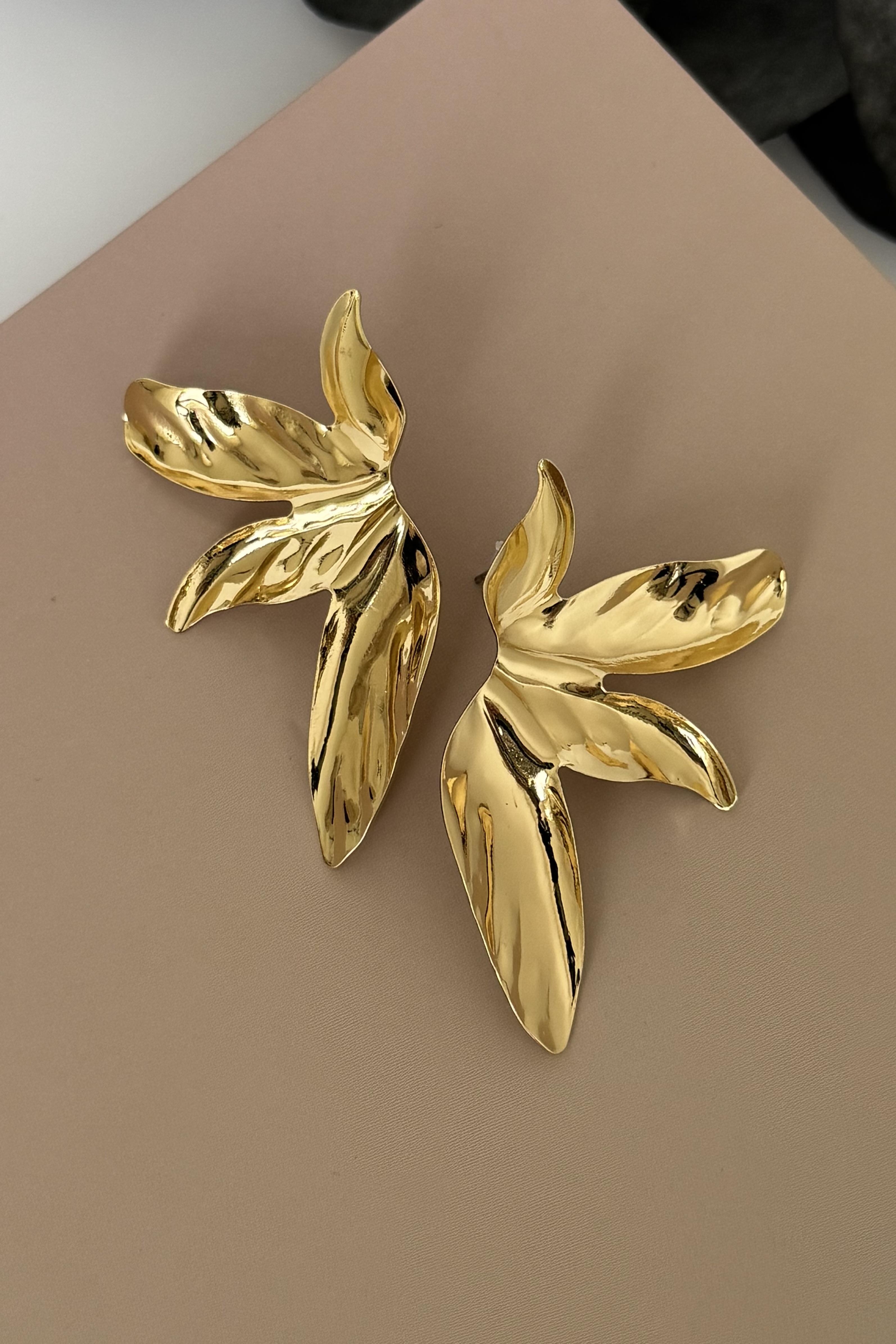Talon Gold Küpe
