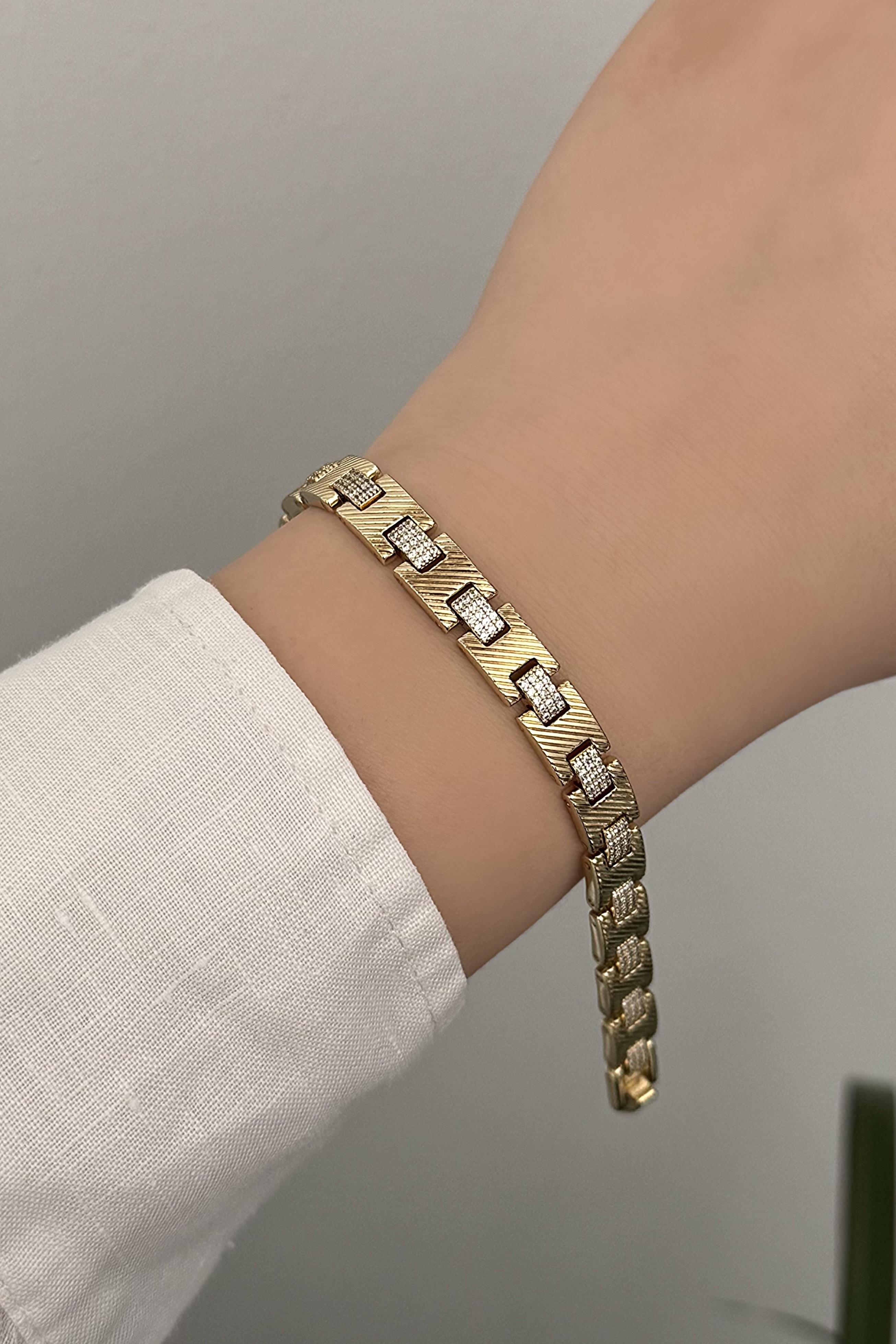 Taşlı Vip Seri Bileklik