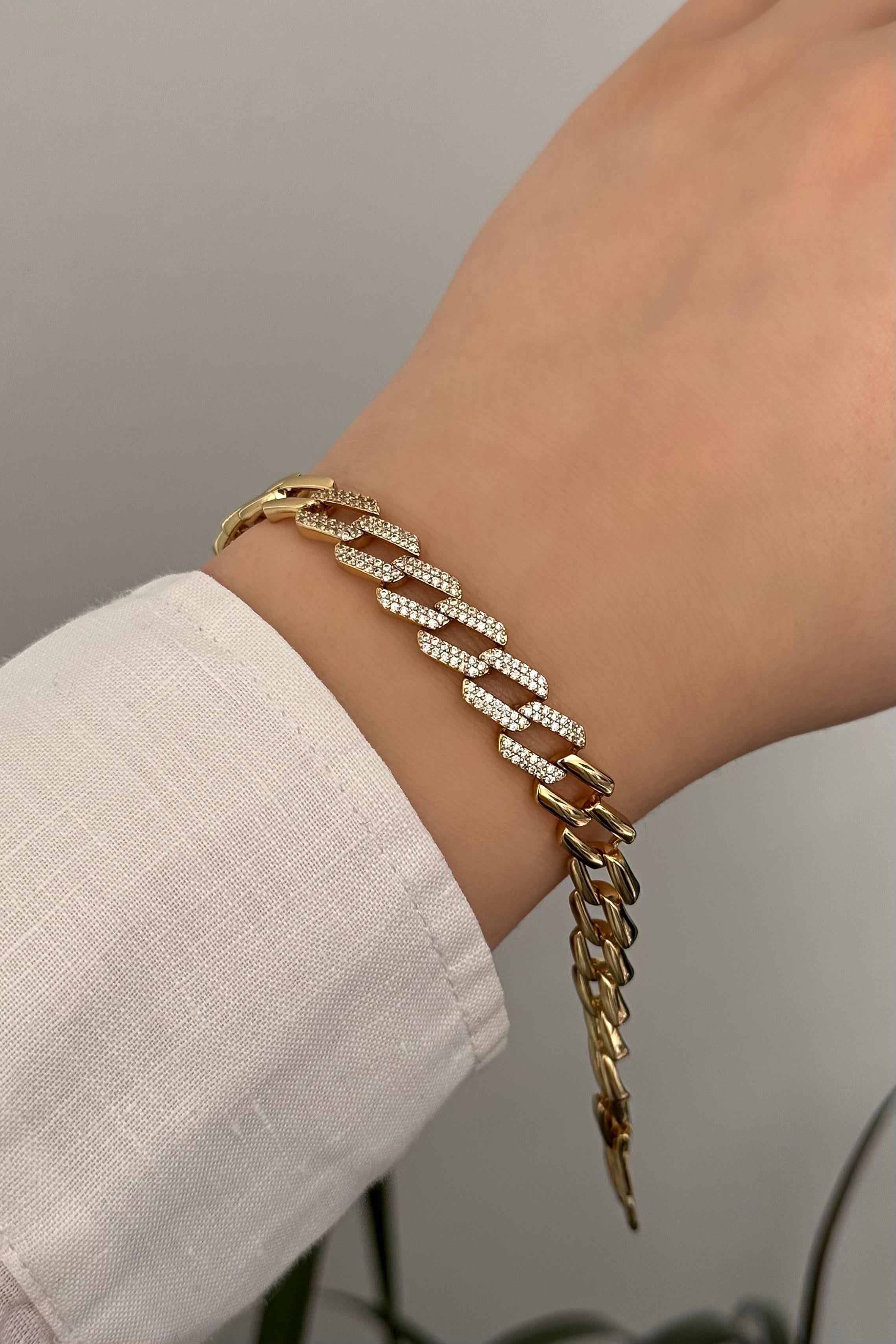 Taşlı Vip Seri Bileklik