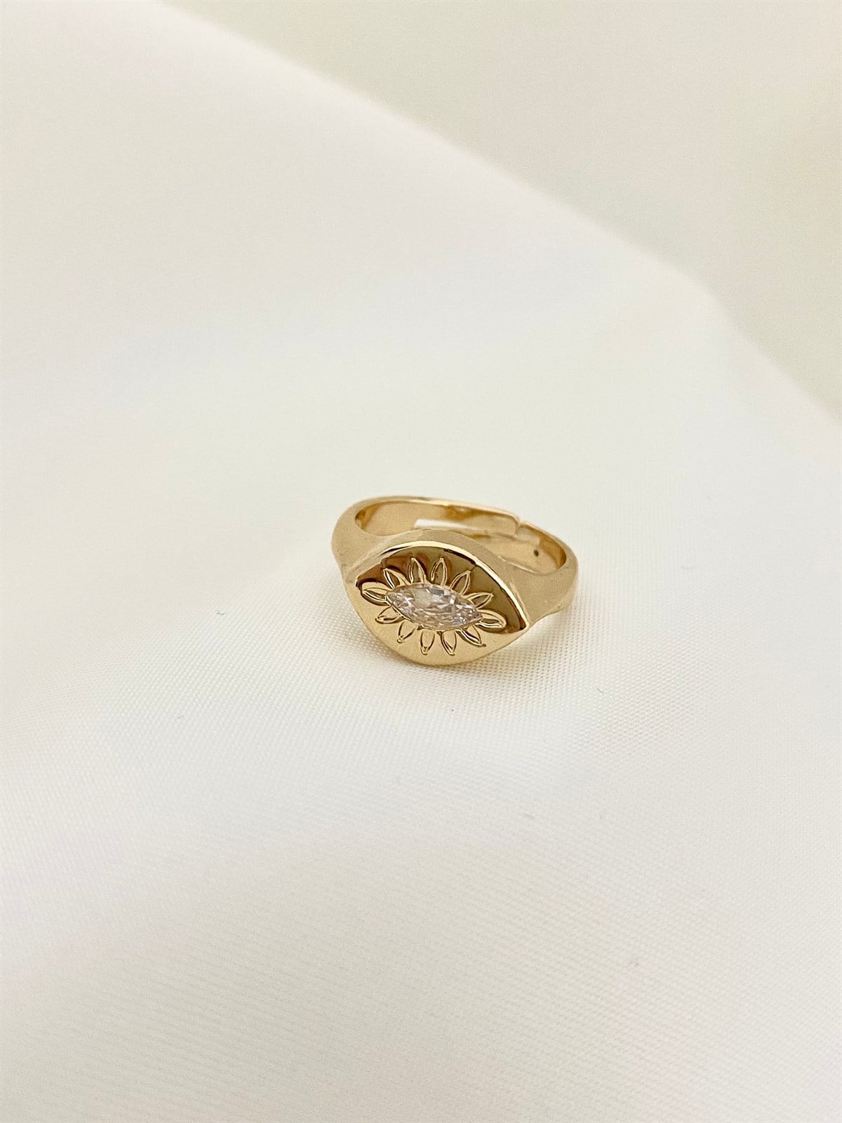 The White Eye Yüzük Gold