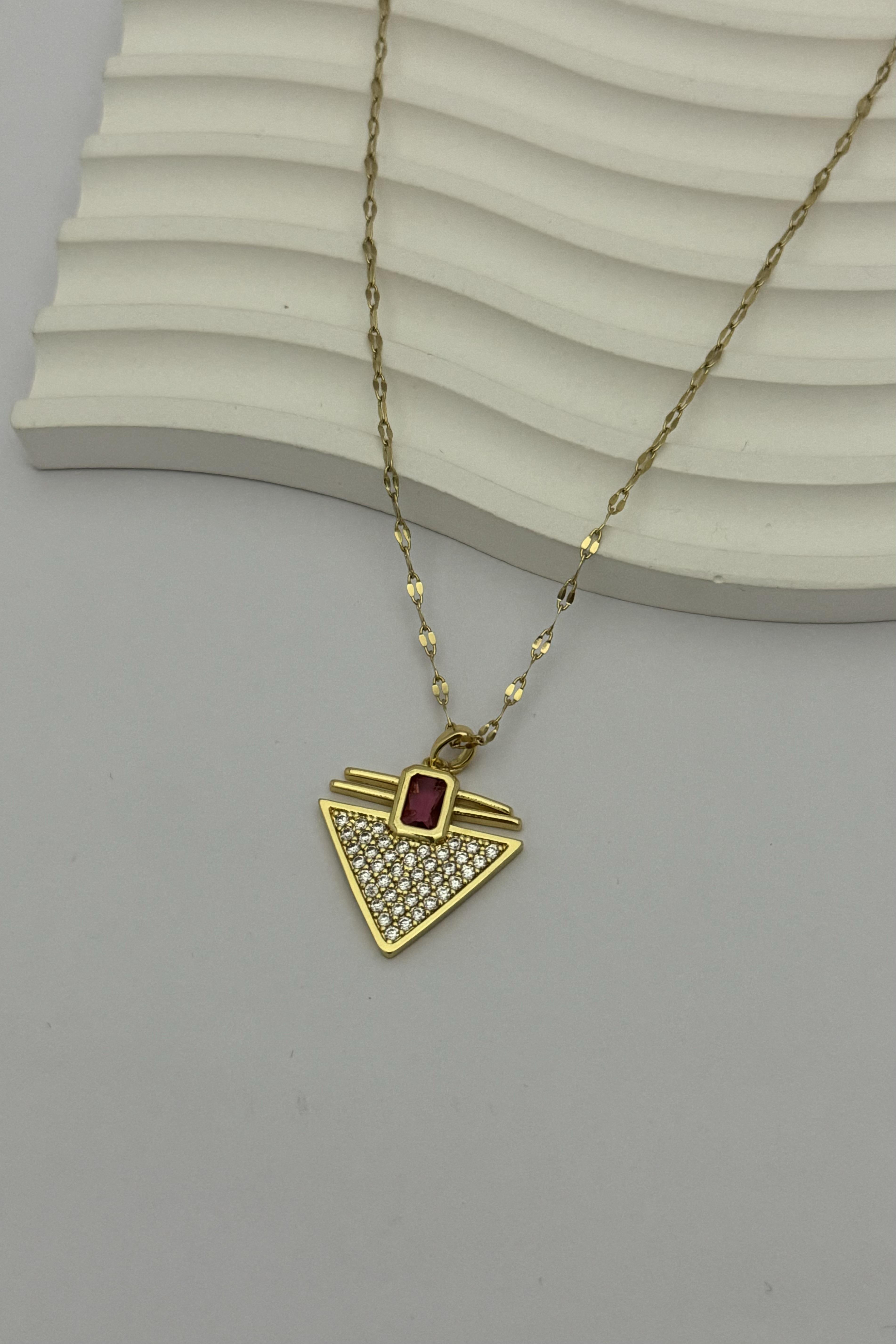 Triangle Bord Kolye