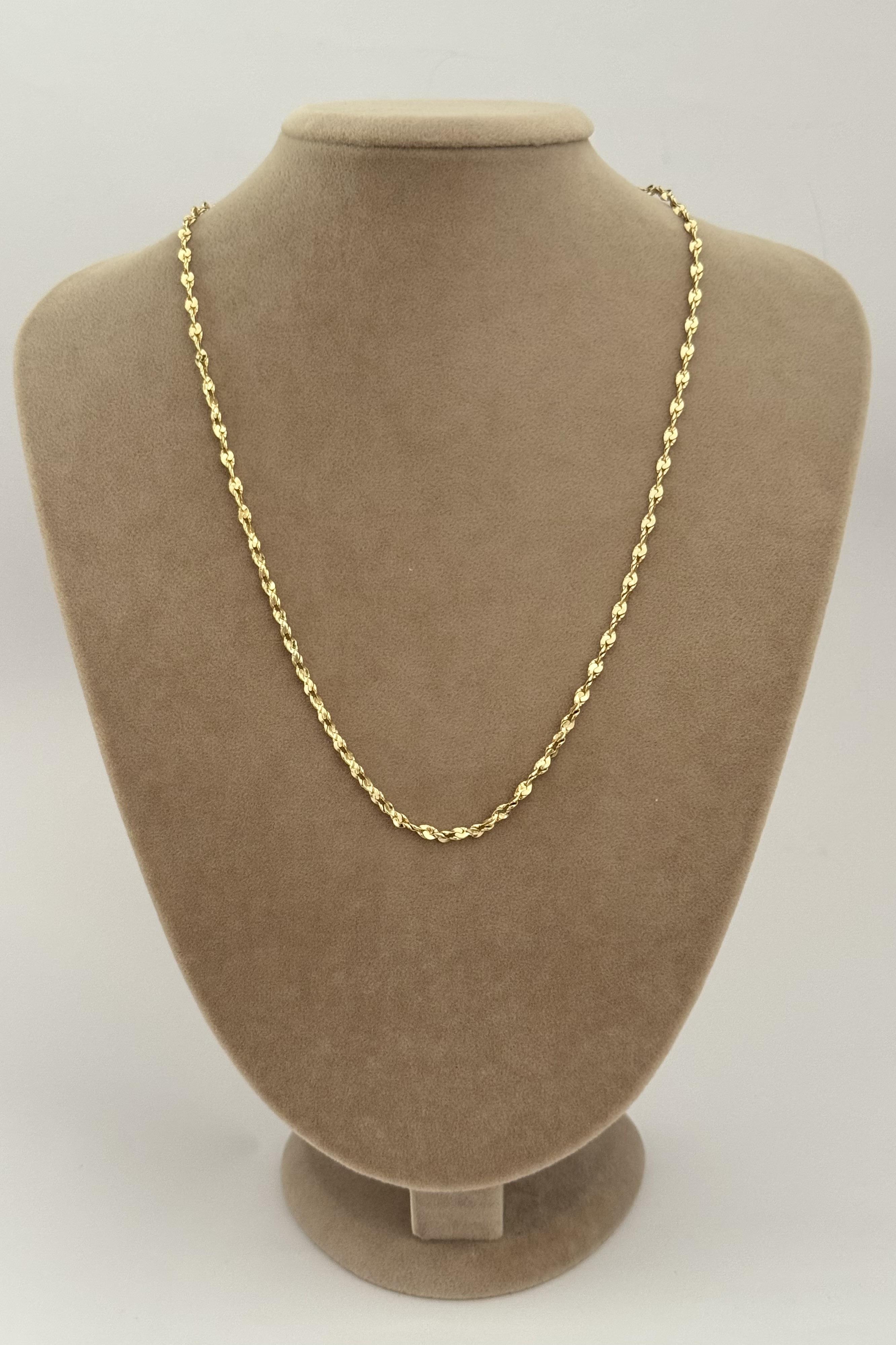 Twist Zincir Vip Seri Kolye 60 Cm