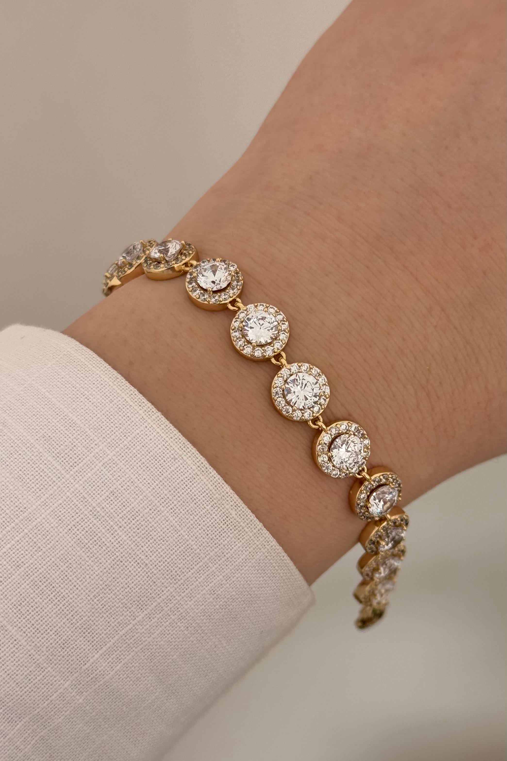 Velmora Vip Seri Gold Bileklik