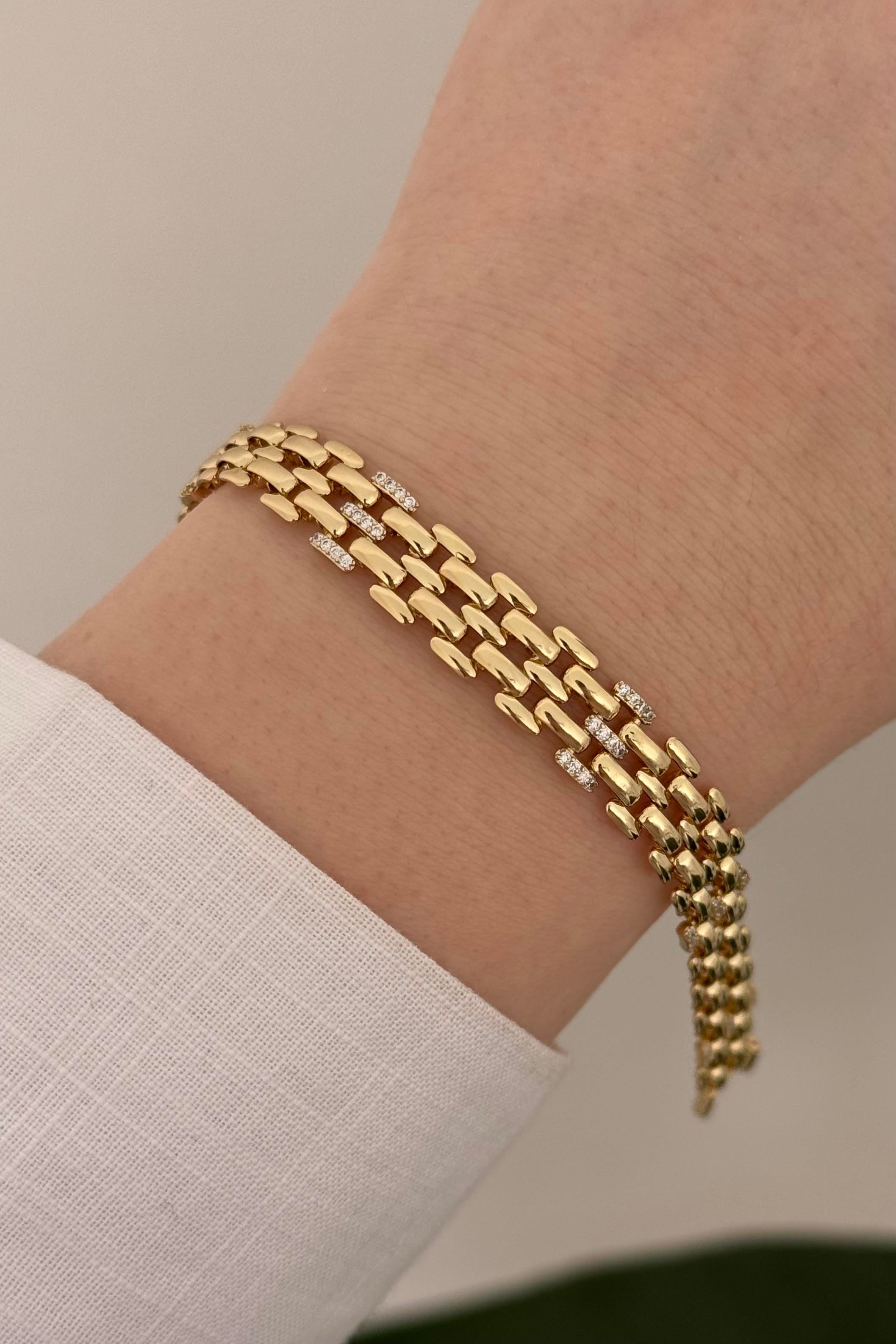 Veltrion Vip Seri Gold Bileklik