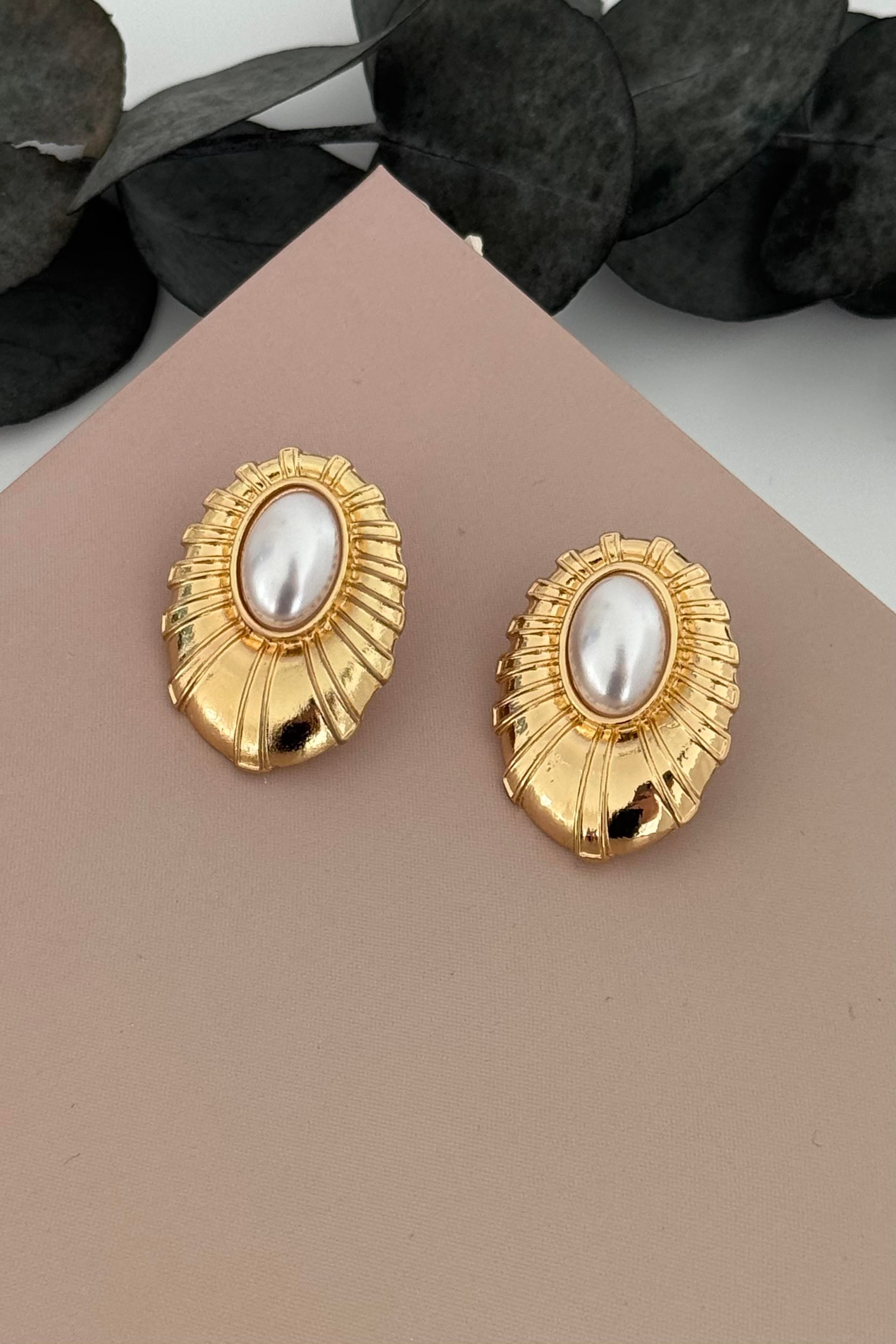 Vintage Pearl Küpe