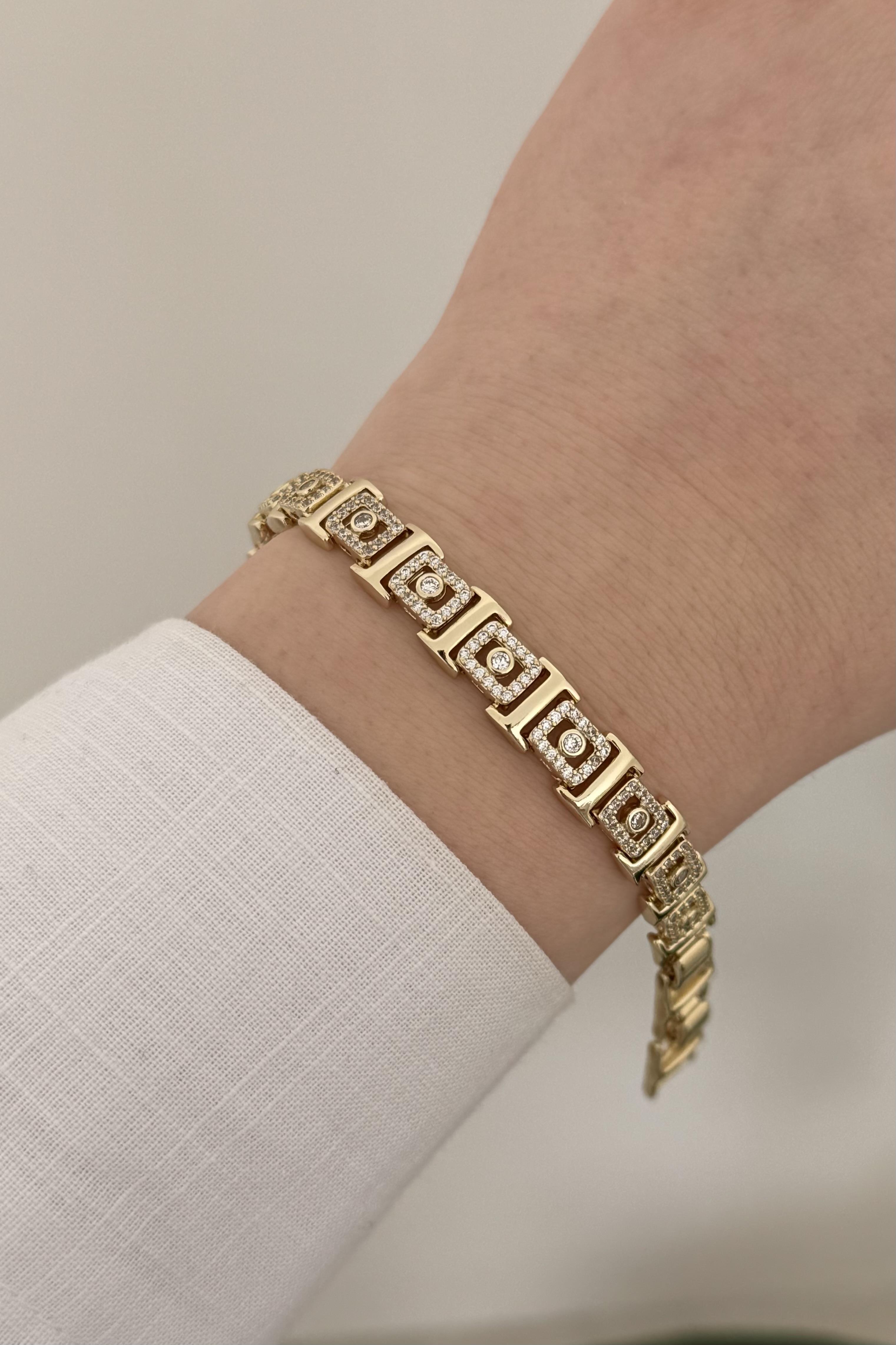 Virexon Vip Seri Gold Bileklik