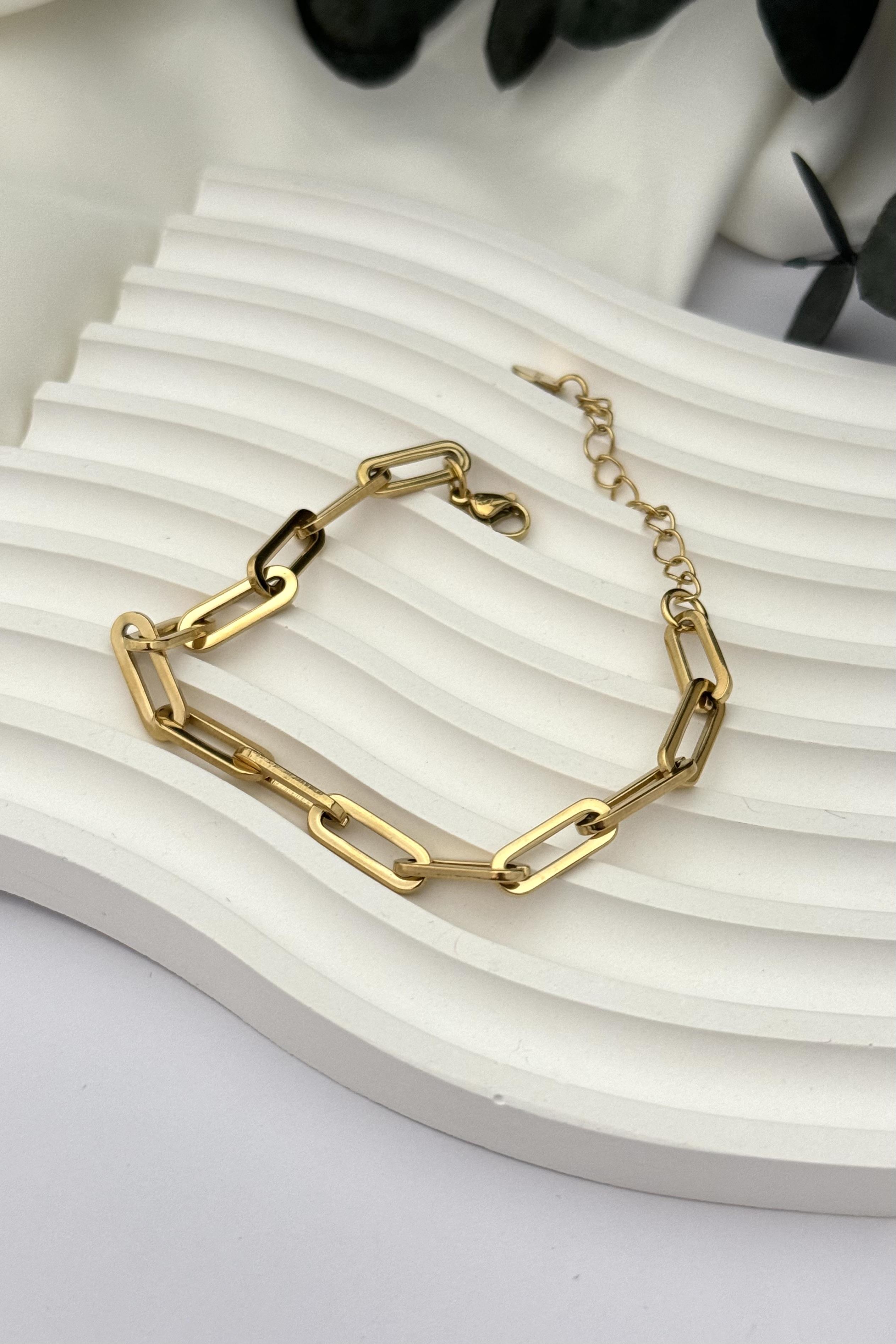 Zincir Çelik Bileklik