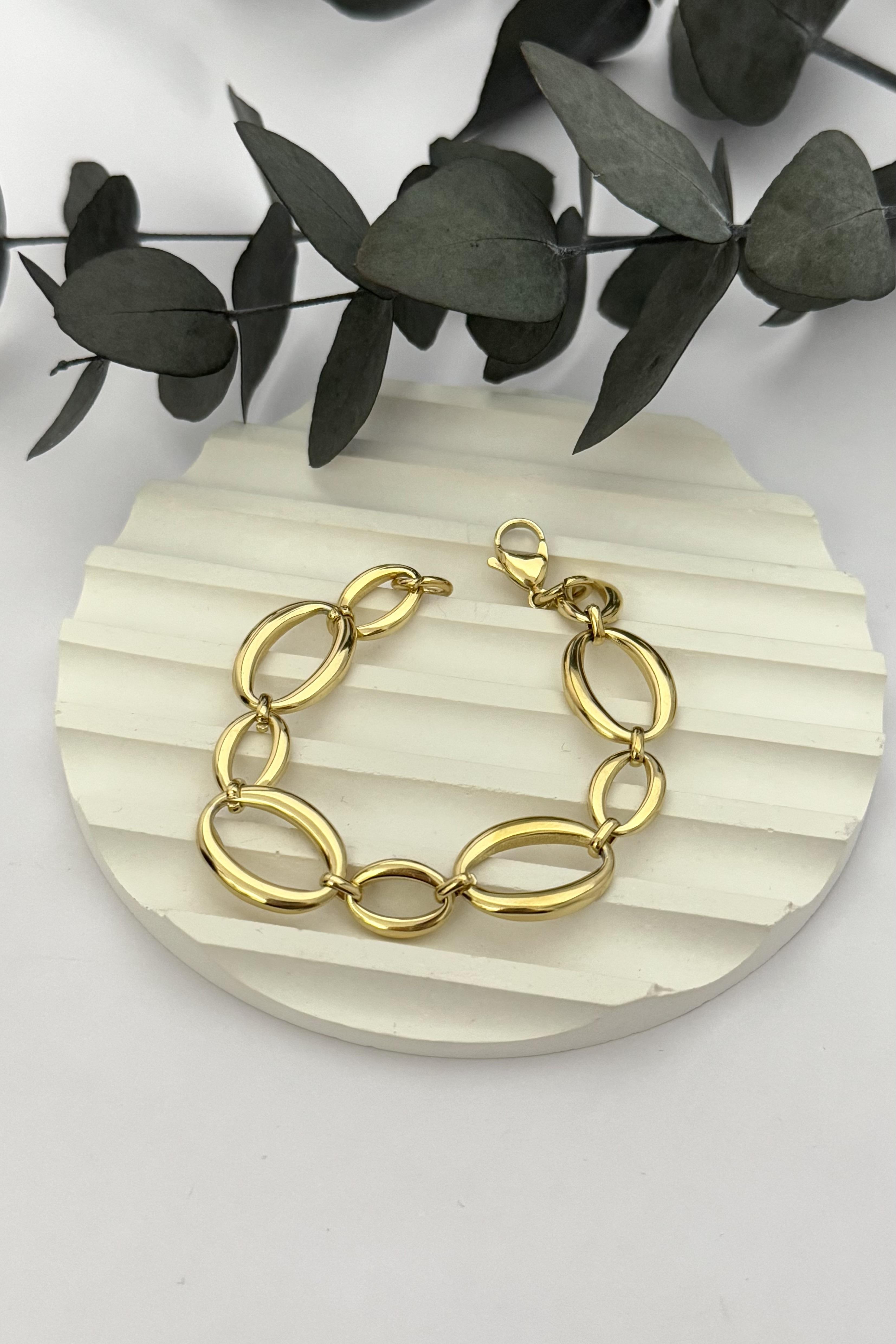 Zincir Çelik Bileklik