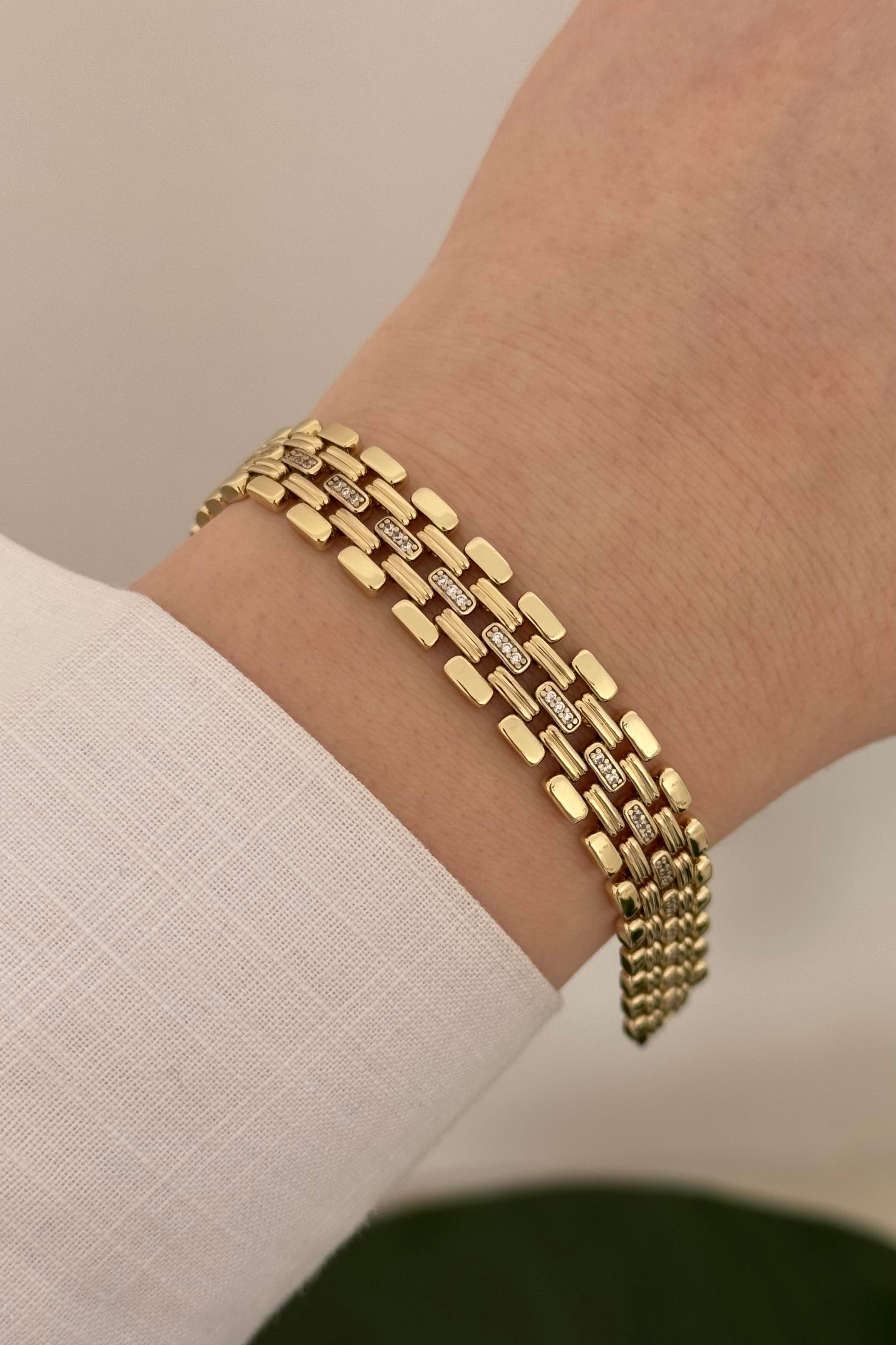 Zyphron Vip Seri Gold Bileklik