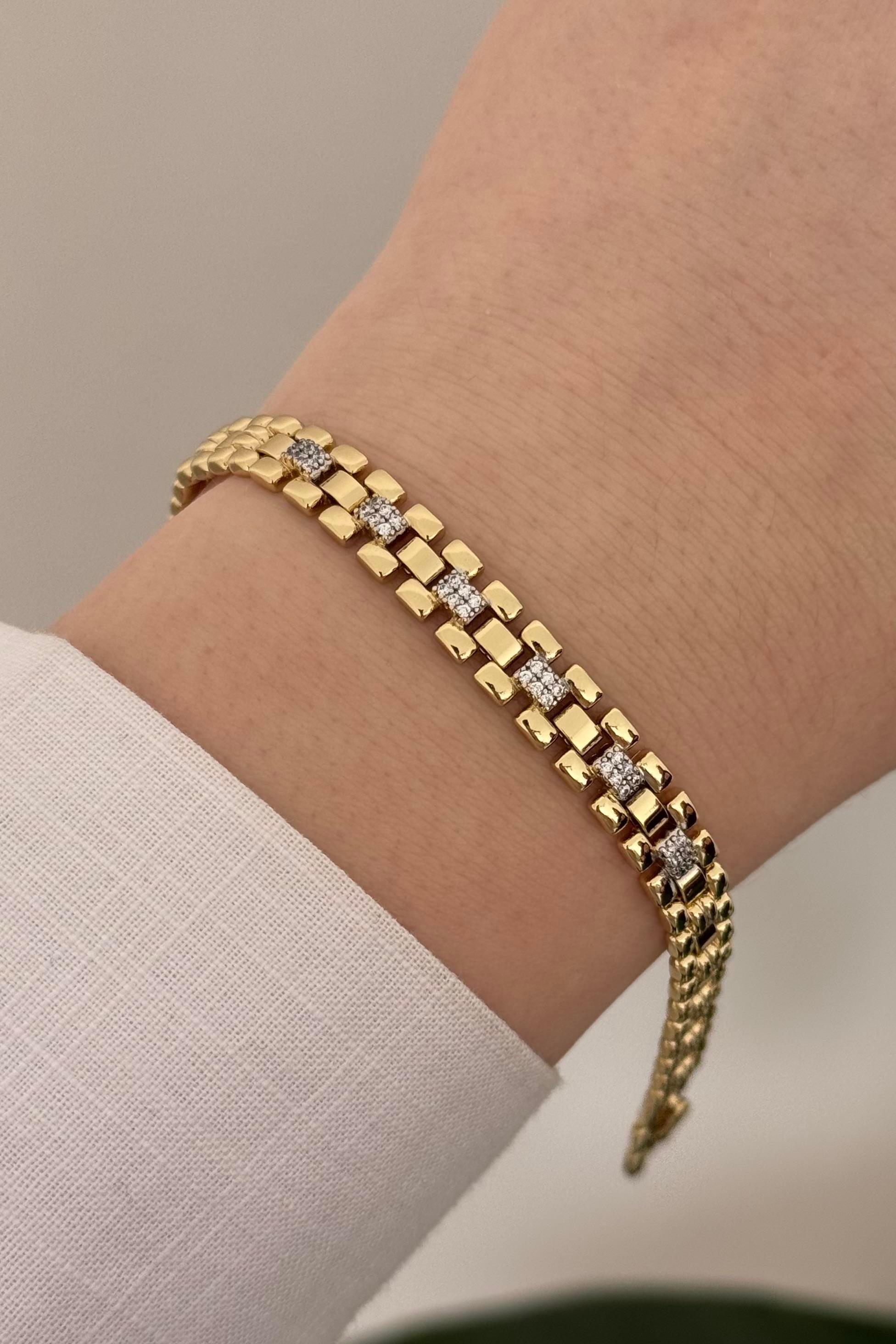 Zyronix Vip Seri Gold Bileklik