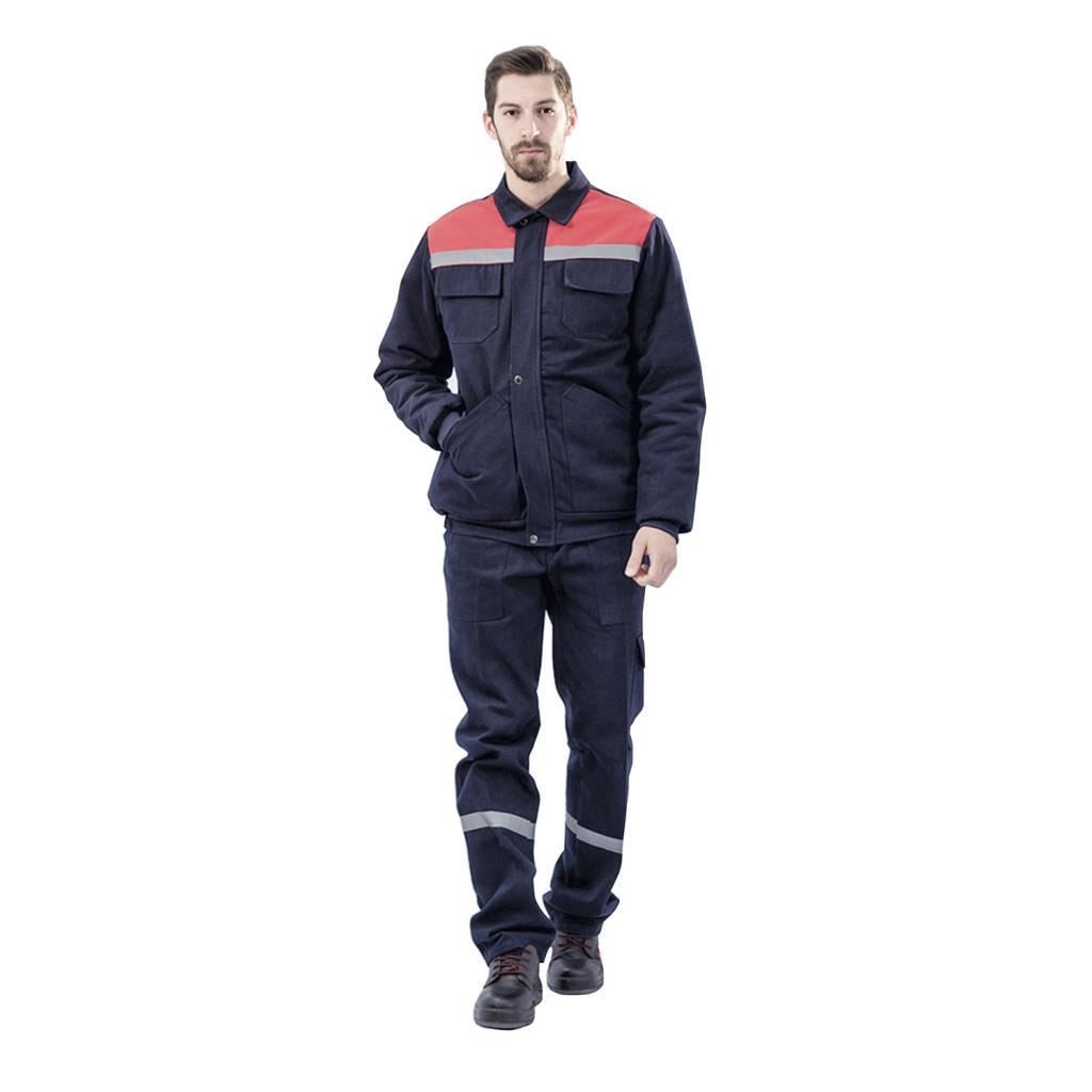 Şensel, Kapitoneli Mont Takım, Lacivert-Kırmızı -92E252-İş Takım