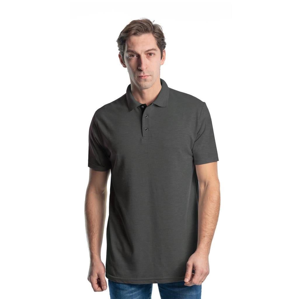 Şensel, Polo Yaka Tişört, Koyu Gri -136E282- T-shirt, Tshirt