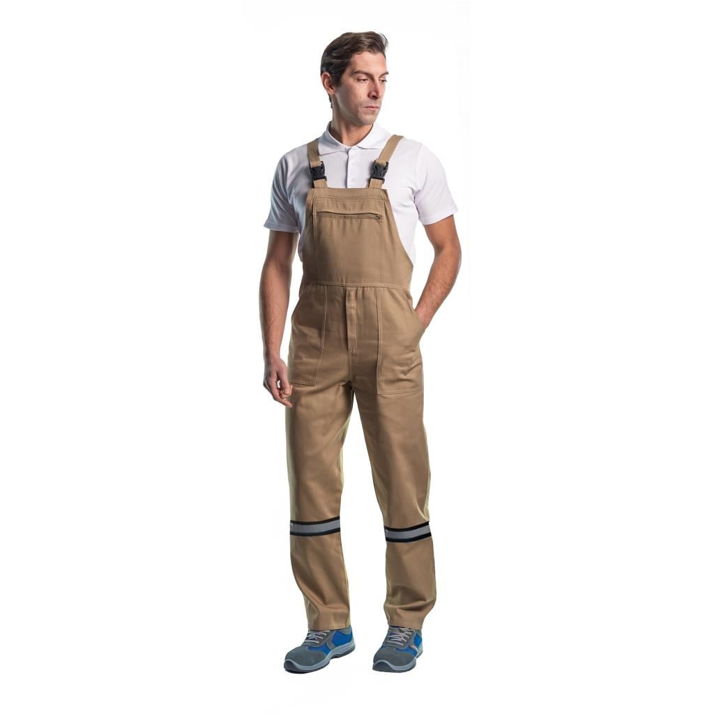 Şensel, Reflektörlü Bahçıvan Tulum, Bej -8E1911- Üniforma