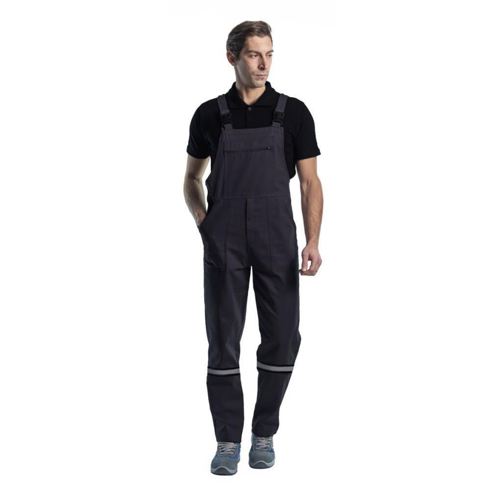 Şensel, Reflektörlü Bahçıvan Tulum, Koyu Gri -8E1932- Üniforma