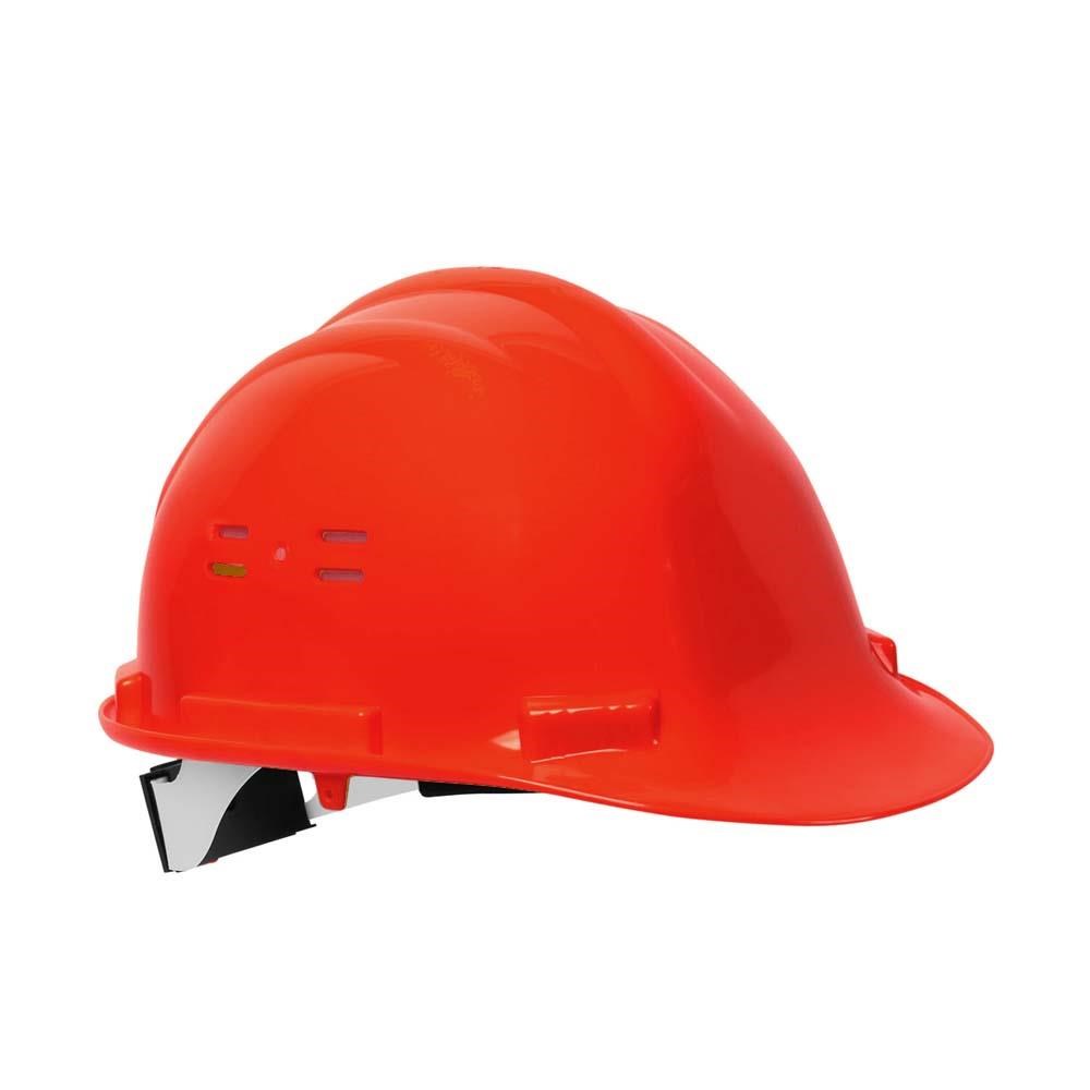 Essafe GE 1548 -Hava Delikli Vidalı Baret, Kırmızı -9E1602-