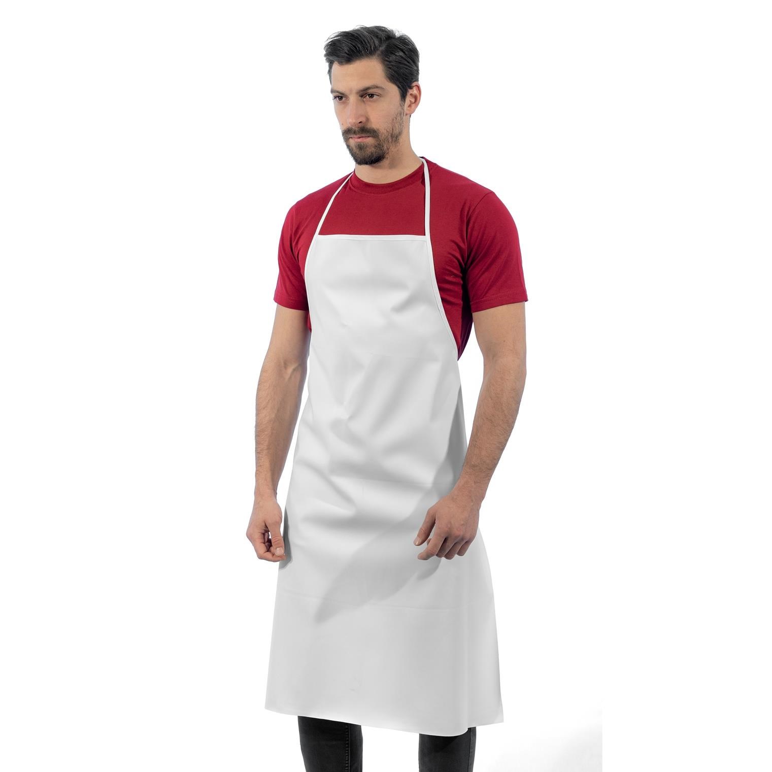 PVC Ön Önlük, Beyaz -93E3610- Bulaşıkçı Önlüğü, Vinlex, Mutfak