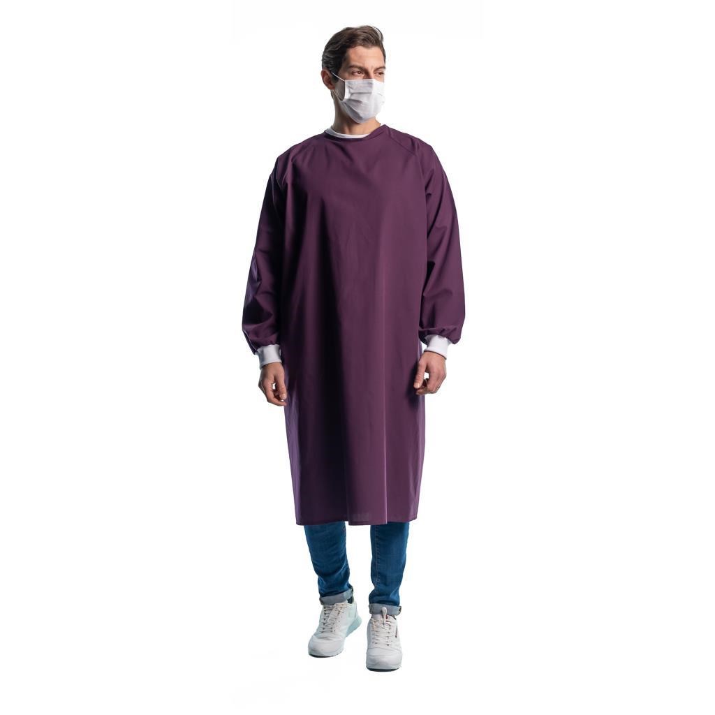 Şensel, Cerrahi Önlük, Bordo -141E1315- Yıkanabilir-Doktor