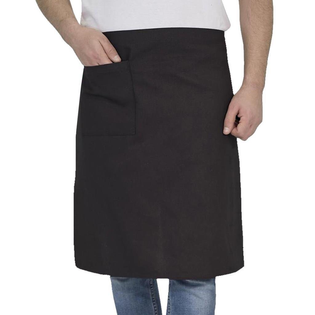 Şensel, Ön Önlük, Siyah, Belden Bağlamalı -93E850- Kafe-Garson