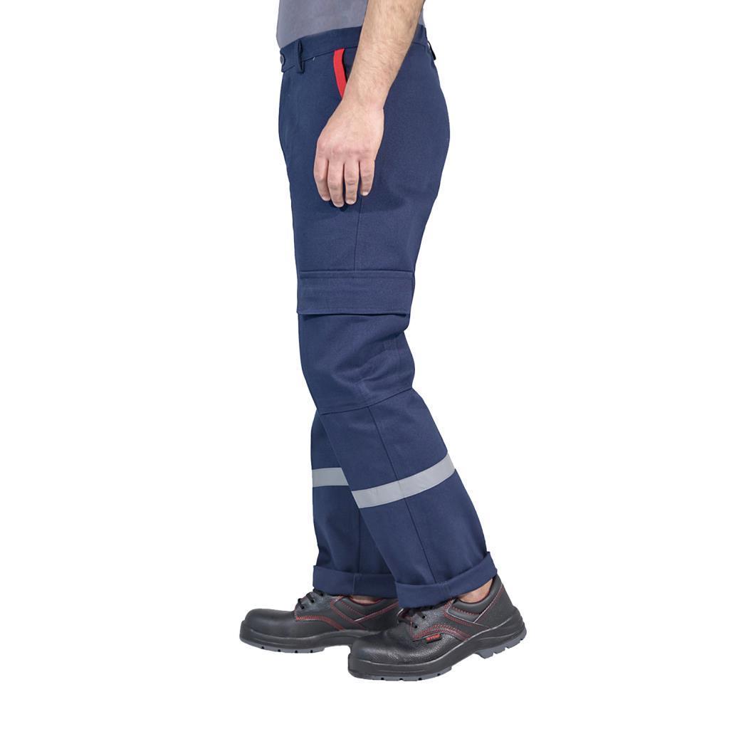 Şensel, Reflektörlü Kışlık İş Pantolonu, Lacivert, Komando Cepli -73E645-