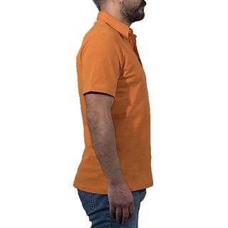 Polo Yaka Tişört, Turuncu -136E1005- T-shirt, Tshirt, Kısa Kollu