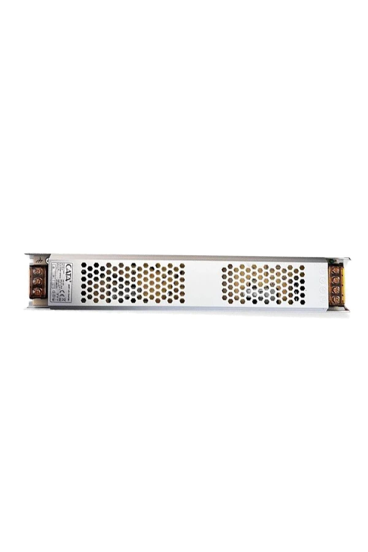 Cata CT 2677 21 Amper Slim Şerit Led Trafosu 250W Sessiz 12V 18m | Aydınlatmacım|Şerit Ledler ve Trafoları|CATA|CT-2677