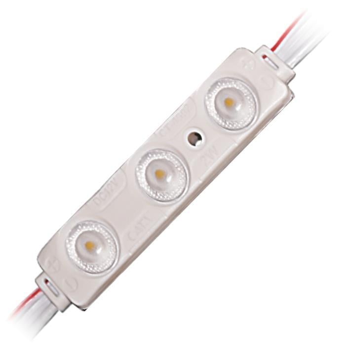 1,2W- 3Lü Kristal Mercek Modül(Günışiığı)20 ADET( Samsung Çip) Ct 4592