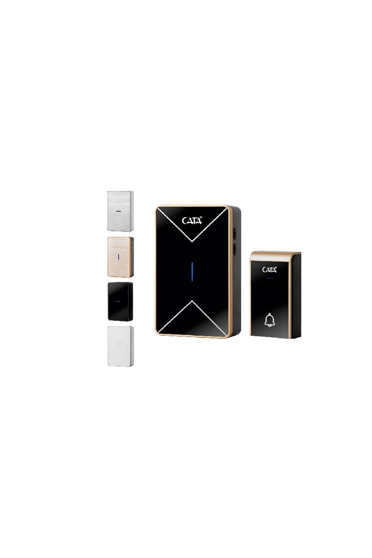 LÜKS MODEL LED IŞIKLI KABLOSUZ PİLLİ KAPI ZİLİ (150 METRE) CT 104